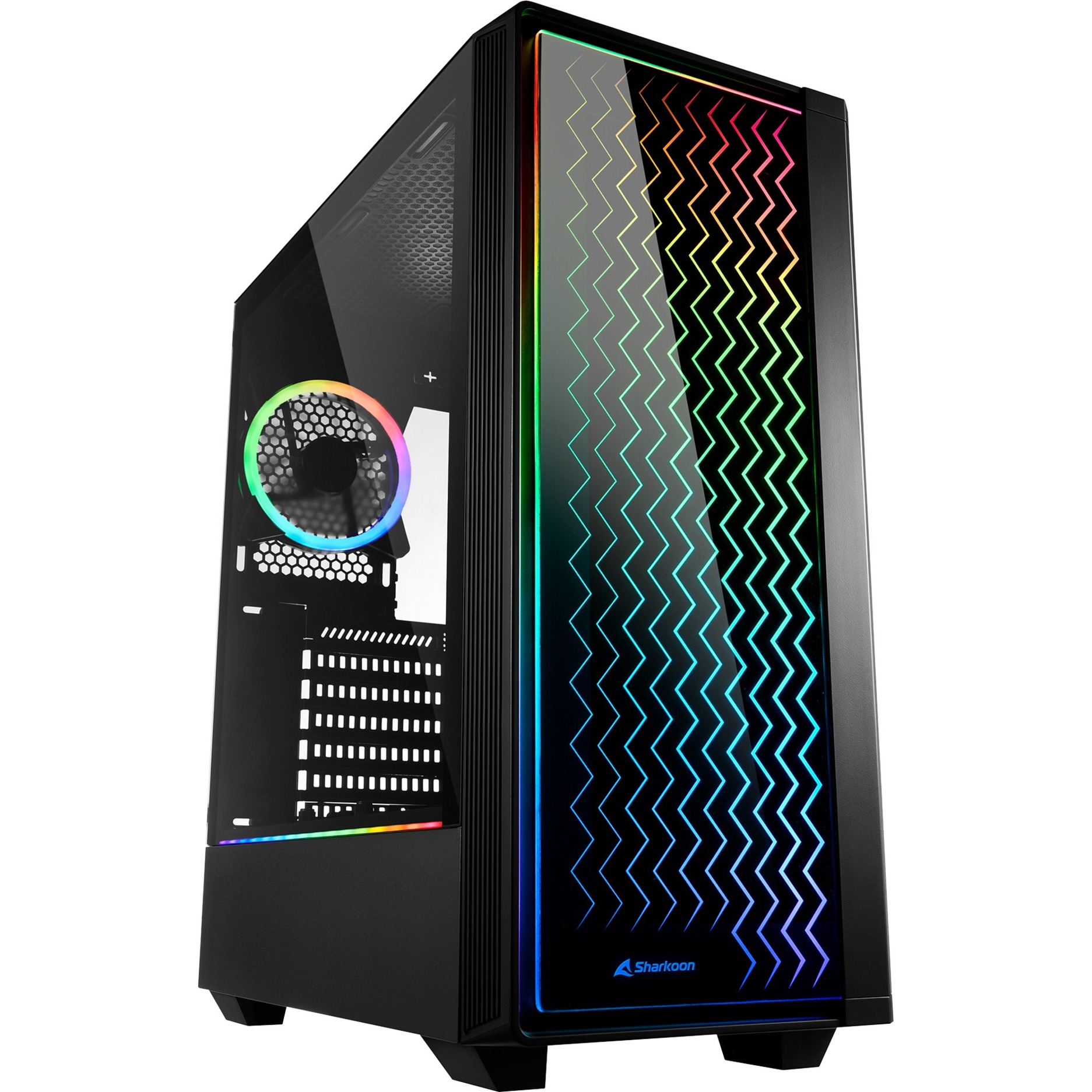 RGB LIT 200 Midi Tower Nero