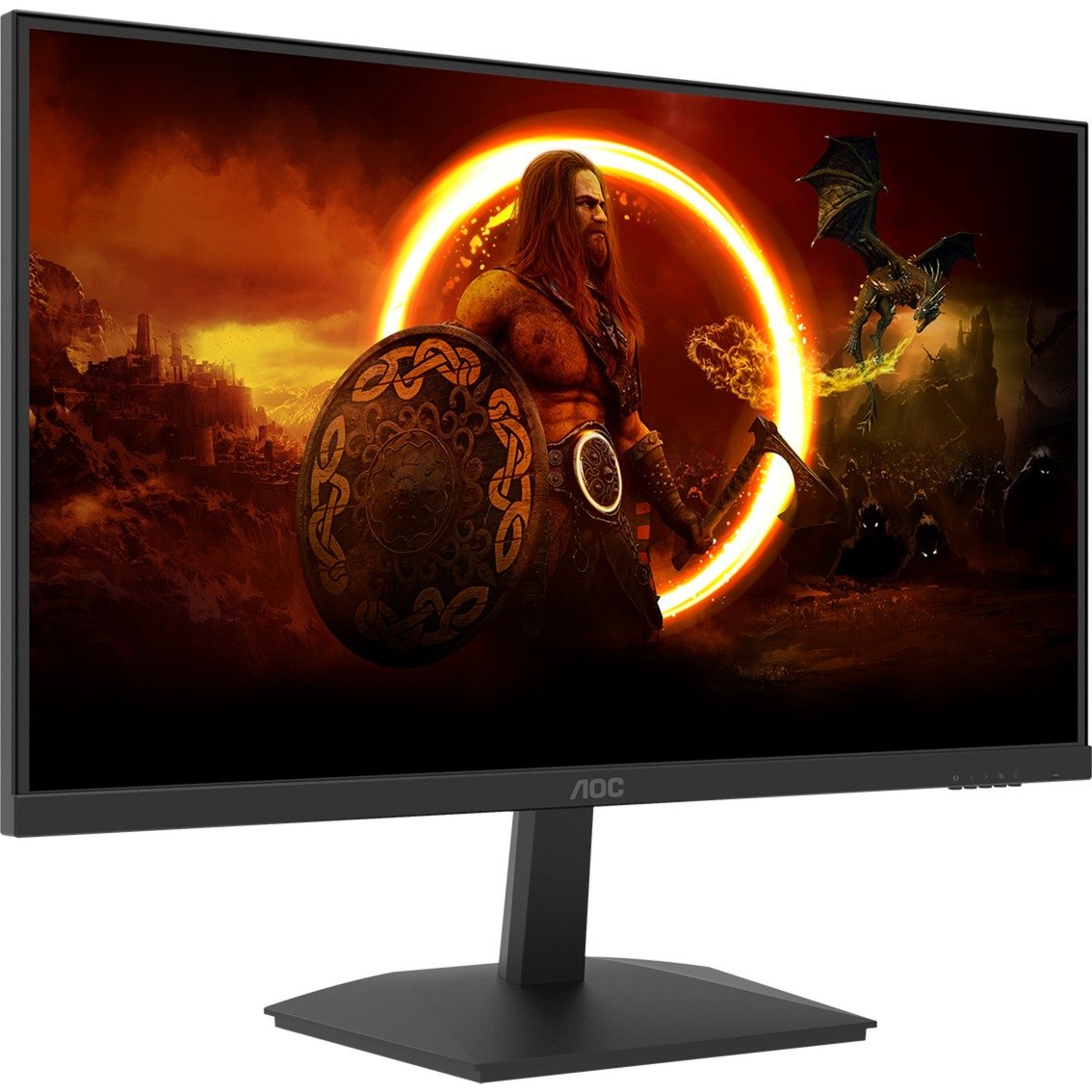Aoc Gaming 24G15N2 - Monitor Fhd Da 27 Pollici, 180 Hz, 1 Ms, Adaptivesync 1920X1080, 2X Hdmi, Displayport Nero, 24 Pollice Fhd, No Altoparlanti-image