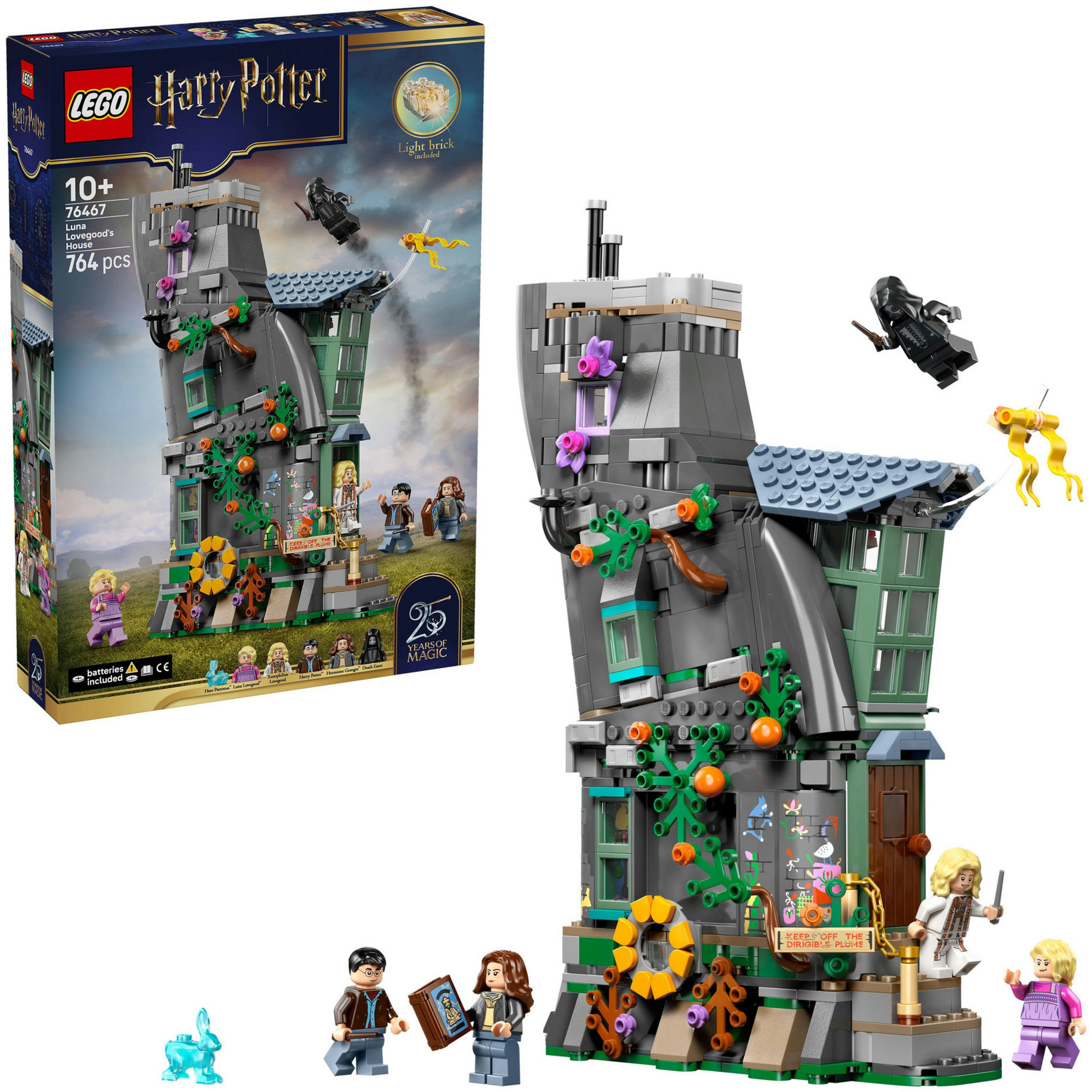 Lego Harry Potter La Casa Di Luna Lovegood