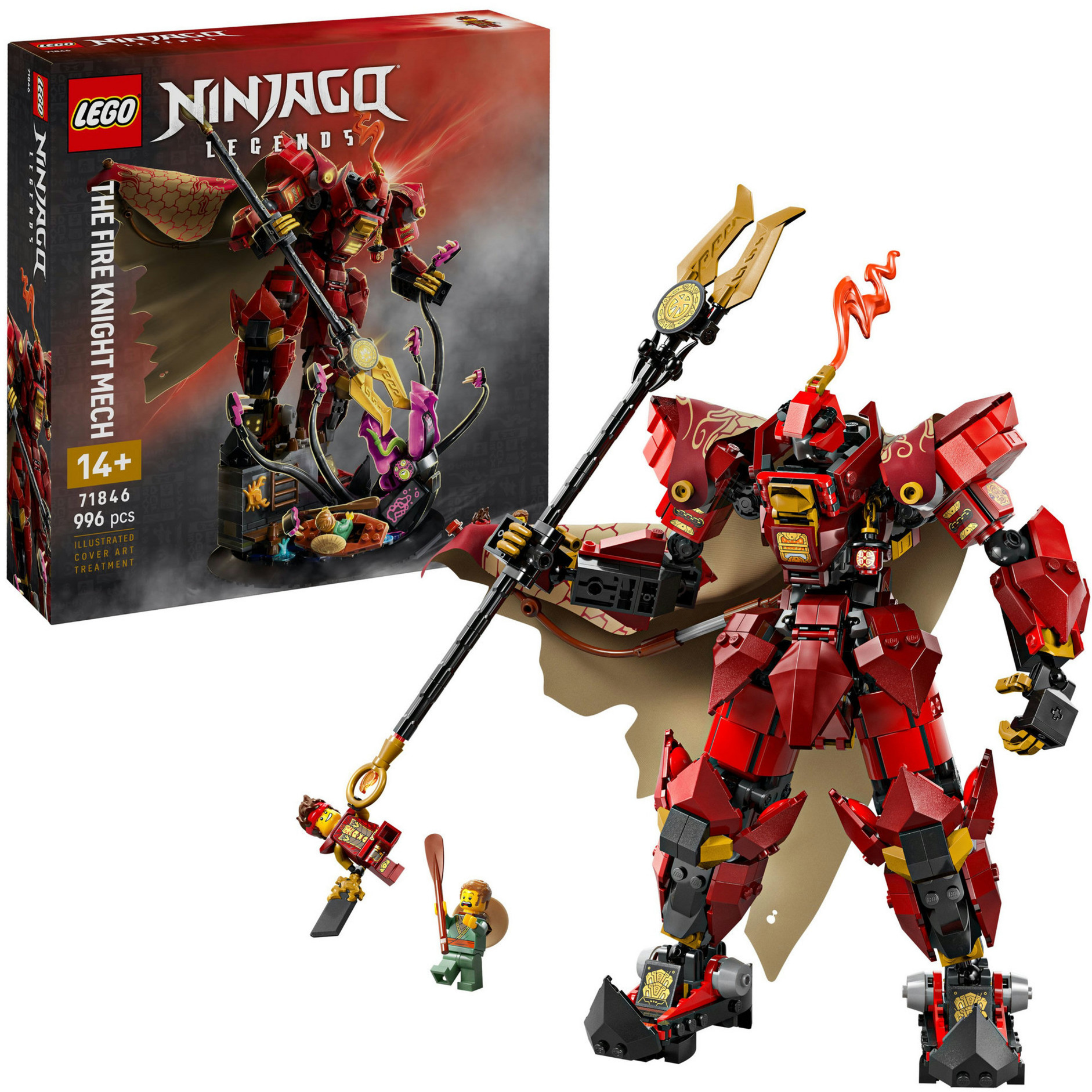 Lego Ninjago Mech Cavaliere Del Fuoco-image