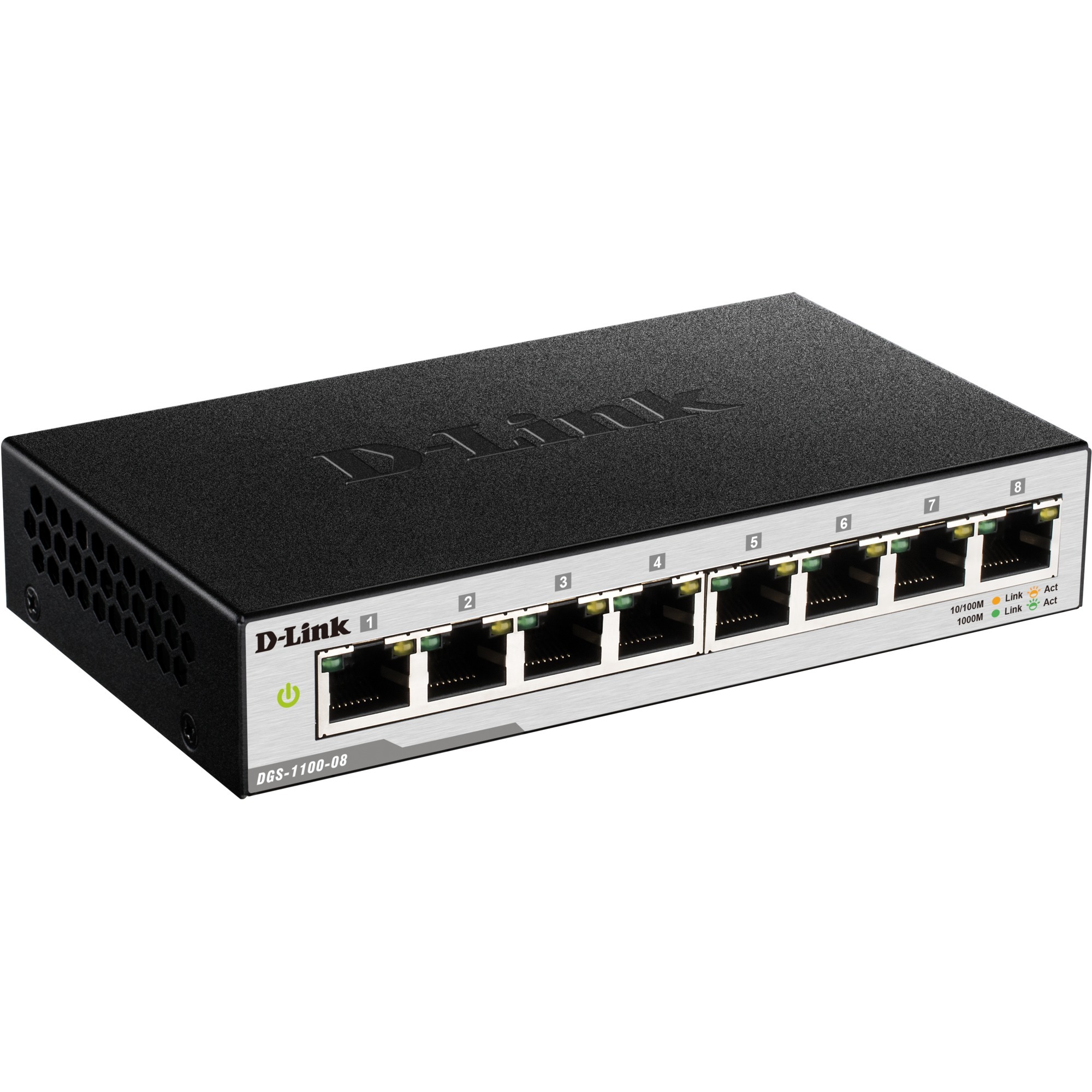 DGS-1100-08V2 switch di rete Gestito L2 Gigabit