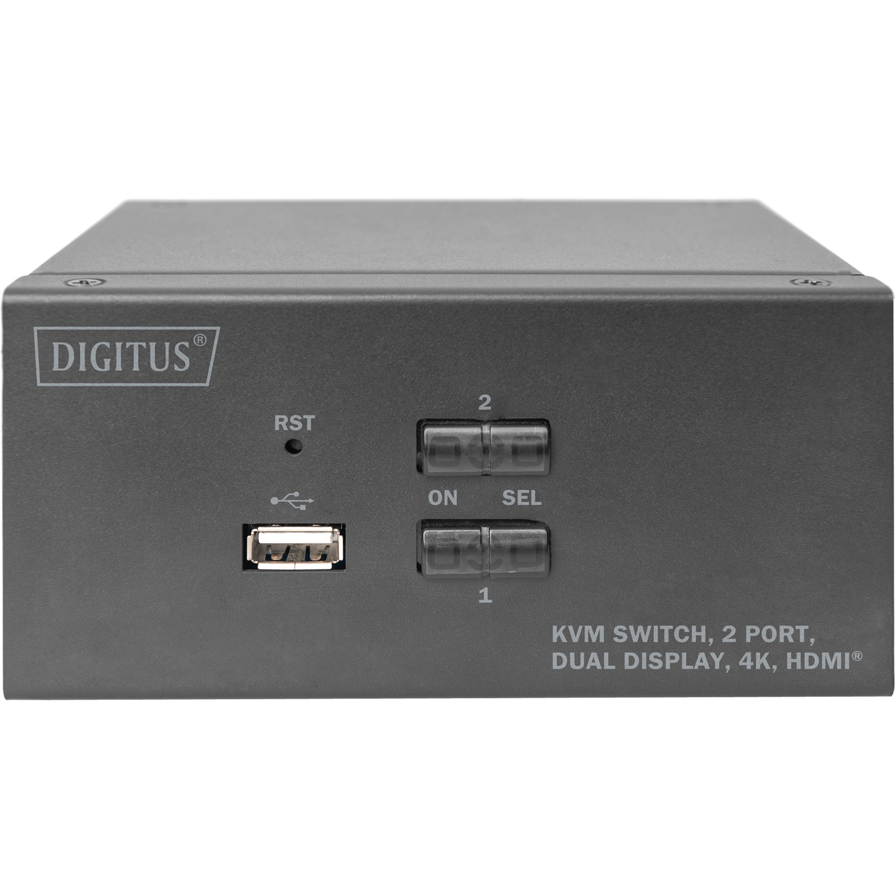 Switch KVM, 2 porte, schermo doppio, 4K, HDMI