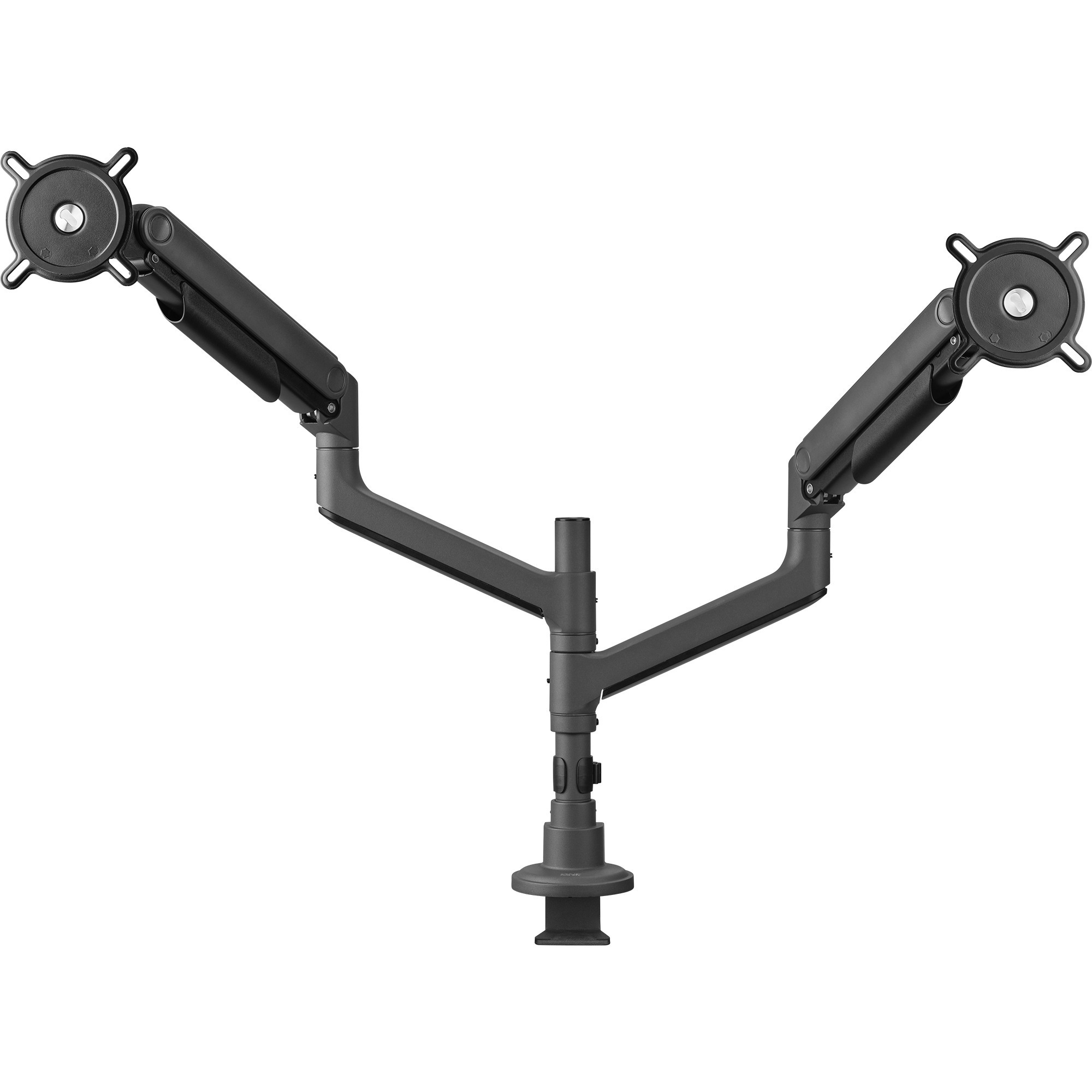 Braccio Doppio Monitor Universale Heavy Duty One For All-17-50 Pollici-Vesa 75/300 Mm-Regolazione Dell'altezza-Inclinazione (70°), Rotazione (180°) E Rotazione (360°) - 20 Kg Per Schermo-Nero (DM5110)