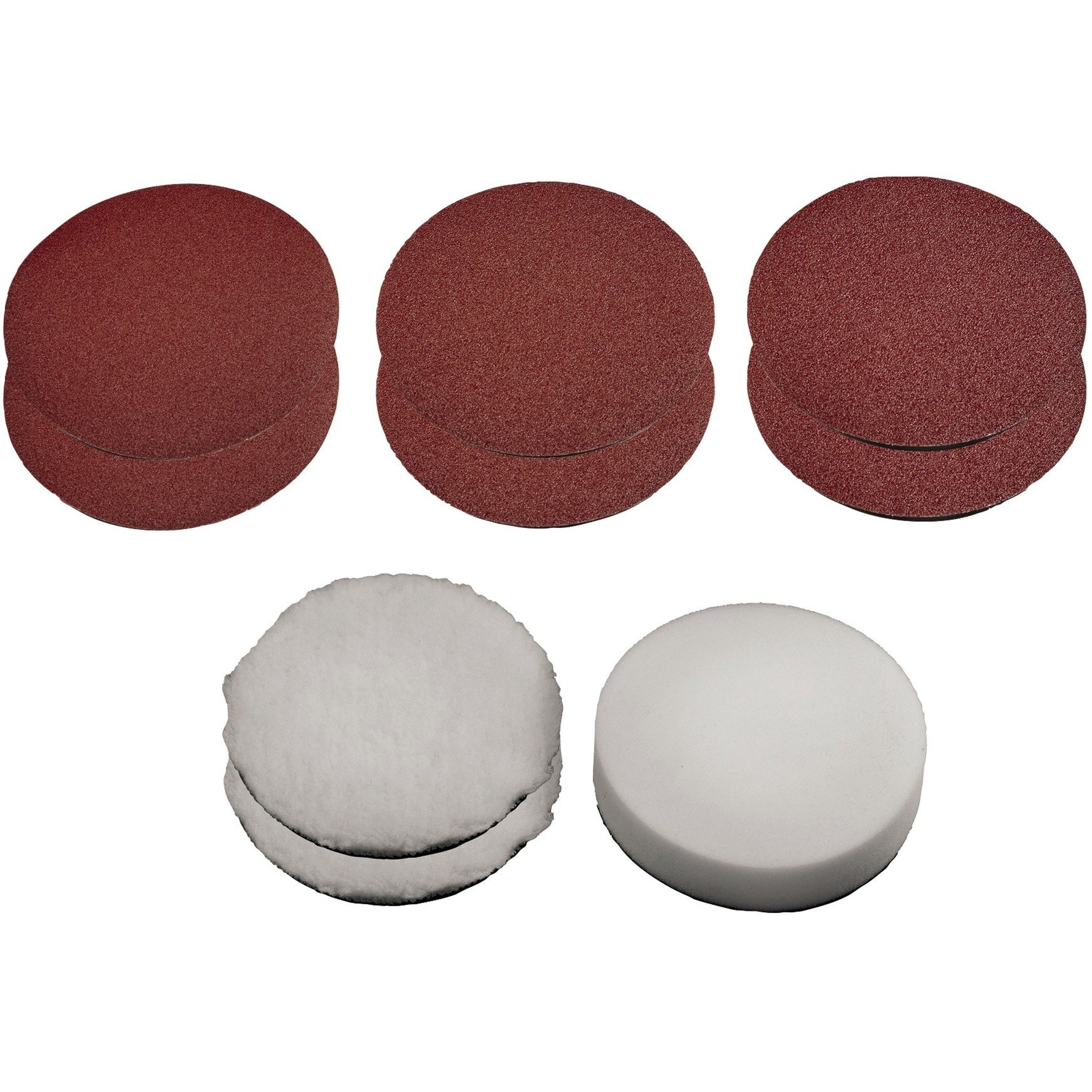 Einhell Lucidatrice E Dischi Abrasivi Originali (Adatti Per Levigatrice E Levigatrice CC-PO 1100/150 E)-image