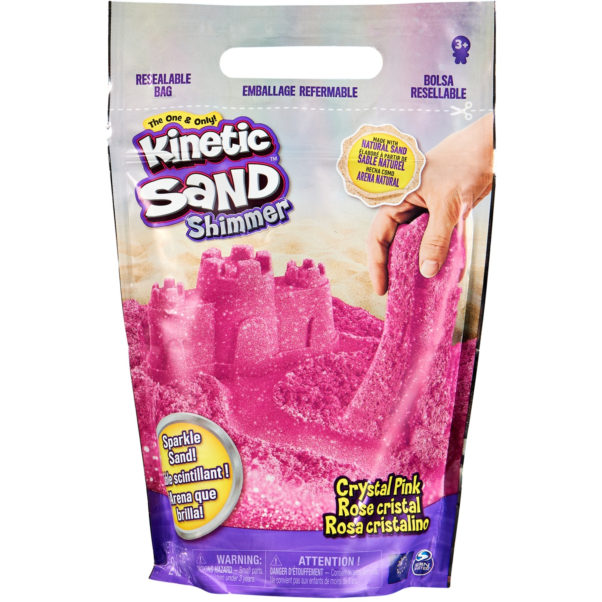 Kinetic Sand, sacchetto da 907 g di vera sabbia