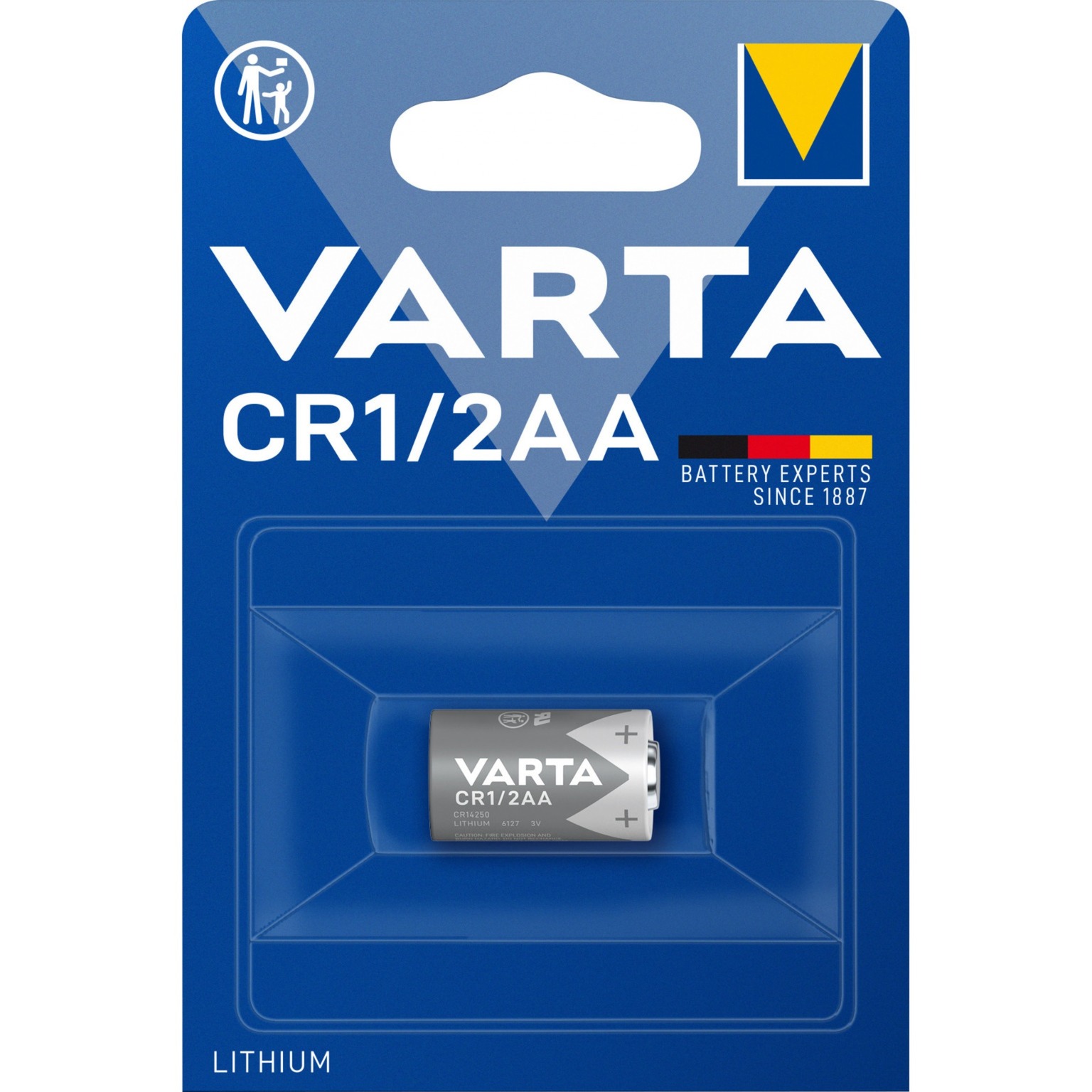 CR1/2AA CR14250 Litio