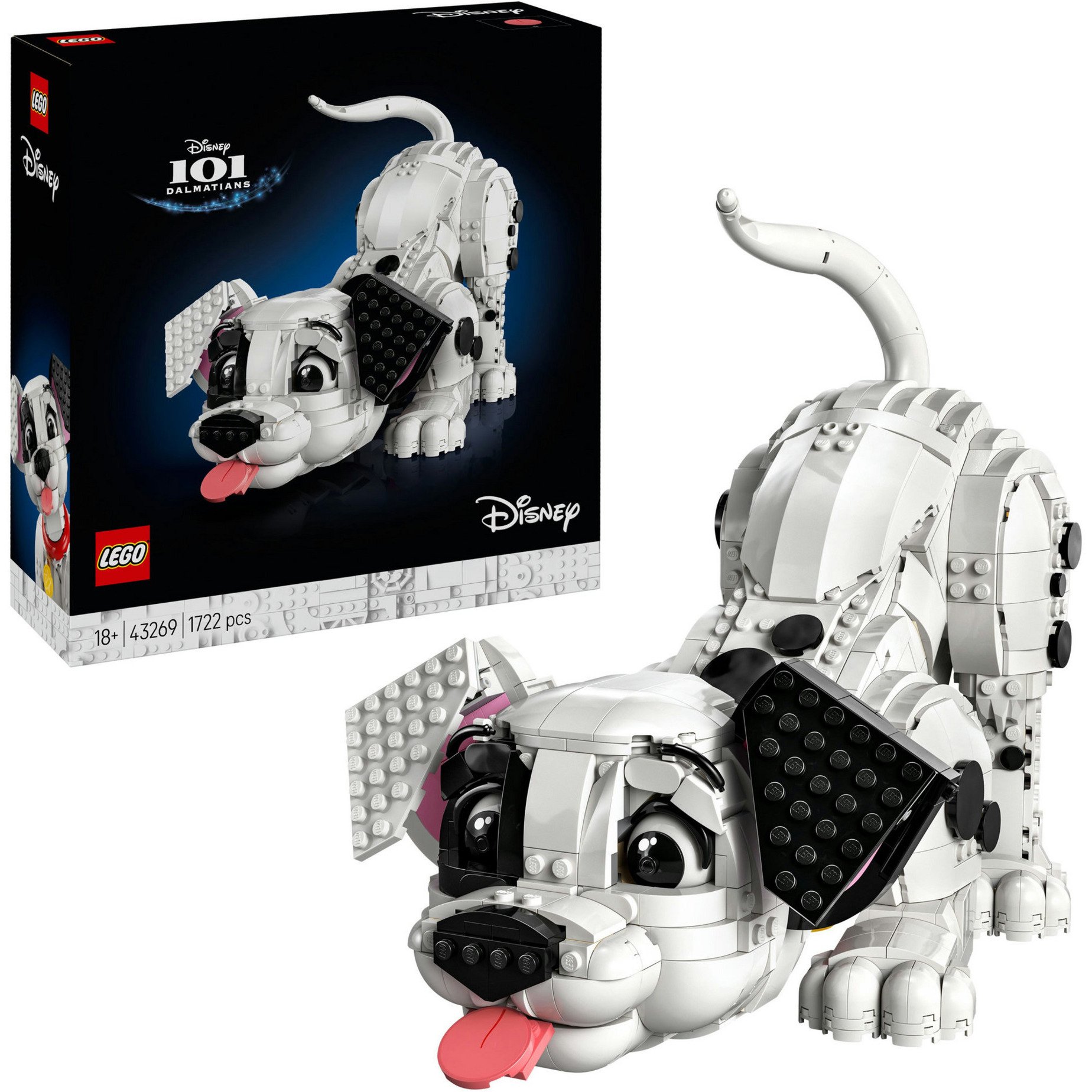 Lego | Disney Cucciolo De La Carica Dei Cento E Uno - Kit Di Modellismo Personalizzabile Per Adulti - Si Trasforma In 6 Cani Diversi Con Testa E Coda Rotanti - Decorazione Casa - Idea Regalo - 43269-image
