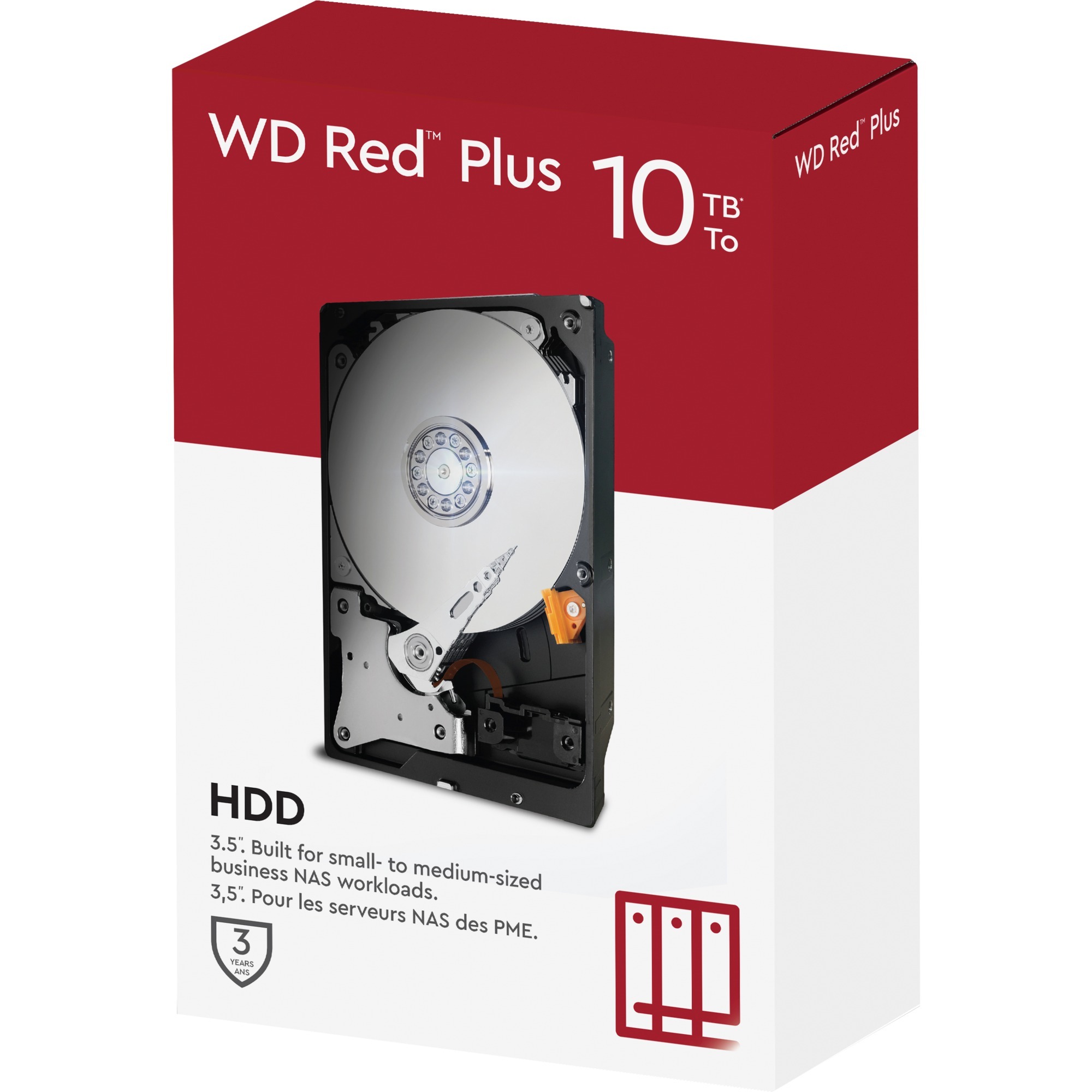 WD Red Plus 3.5 10000 GB Serial ATA III