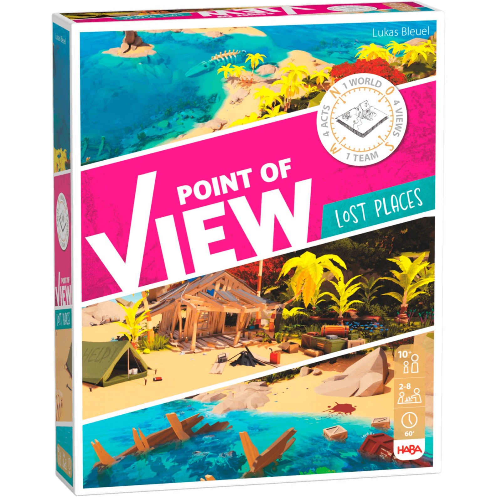 Haba Point Of View: Lost Places – Puzzle Innovativo - Scopri Insieme E Risolvi I Segreti – Dai 10 Anni – 2011827001