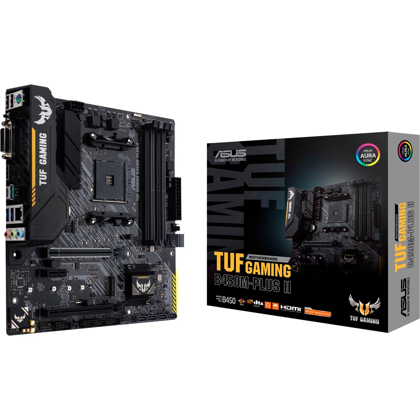 TUF Gaming B450M-Plus II AMD B450 Socket AM4 micro...