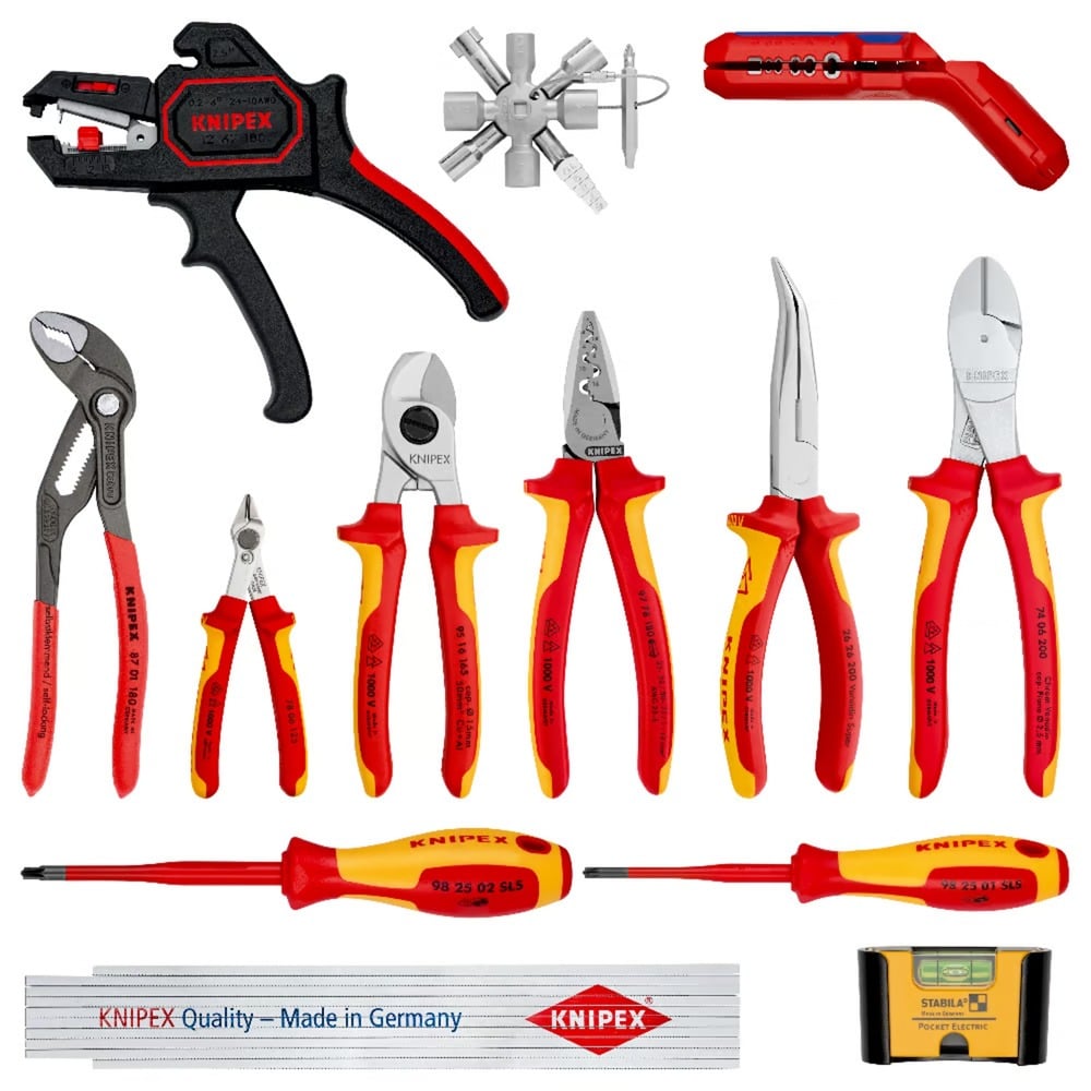 Knipex Assortimento Di Ampliamento Elettro 2 00 20 90 V02