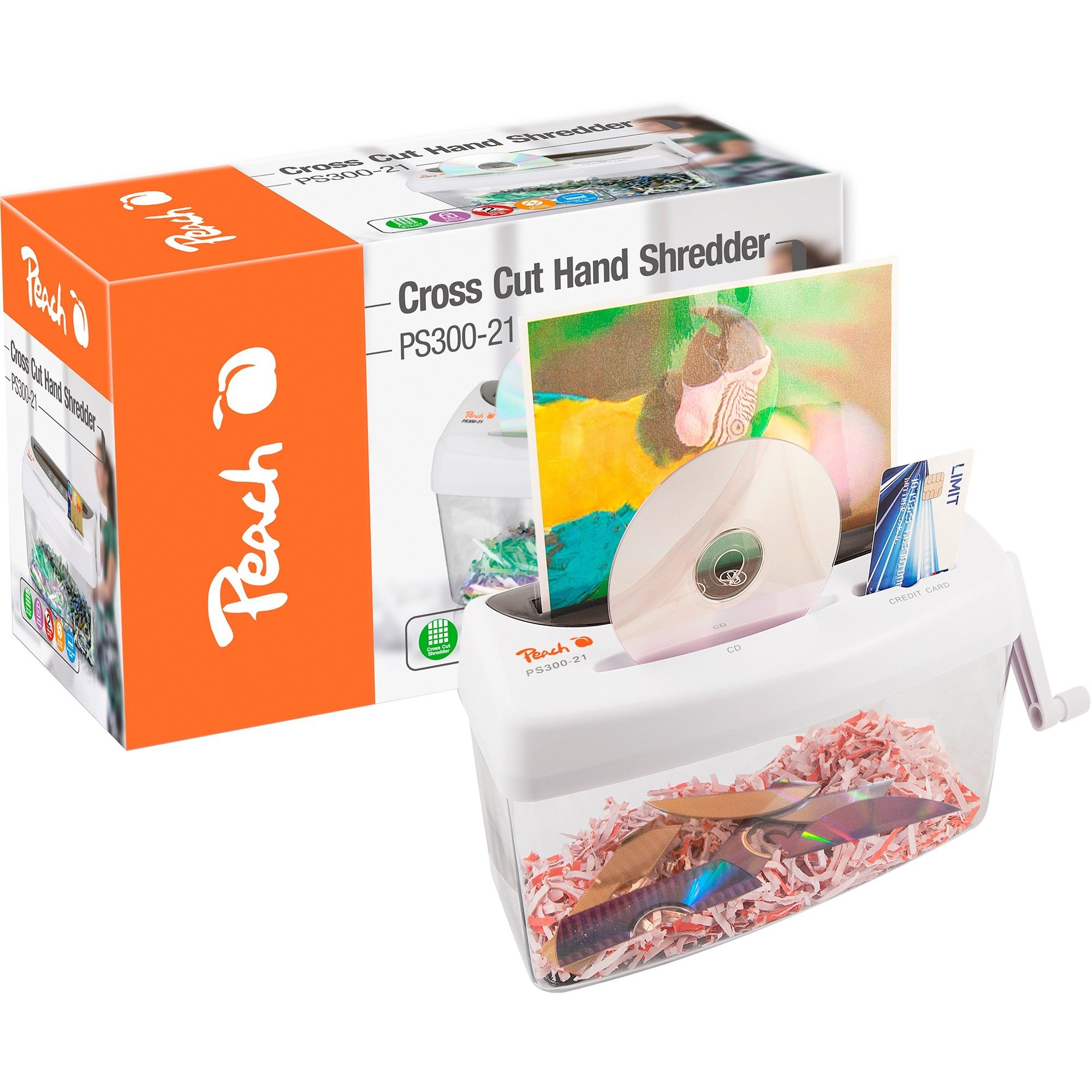 PS300-21 distruggi documenti Triturazione