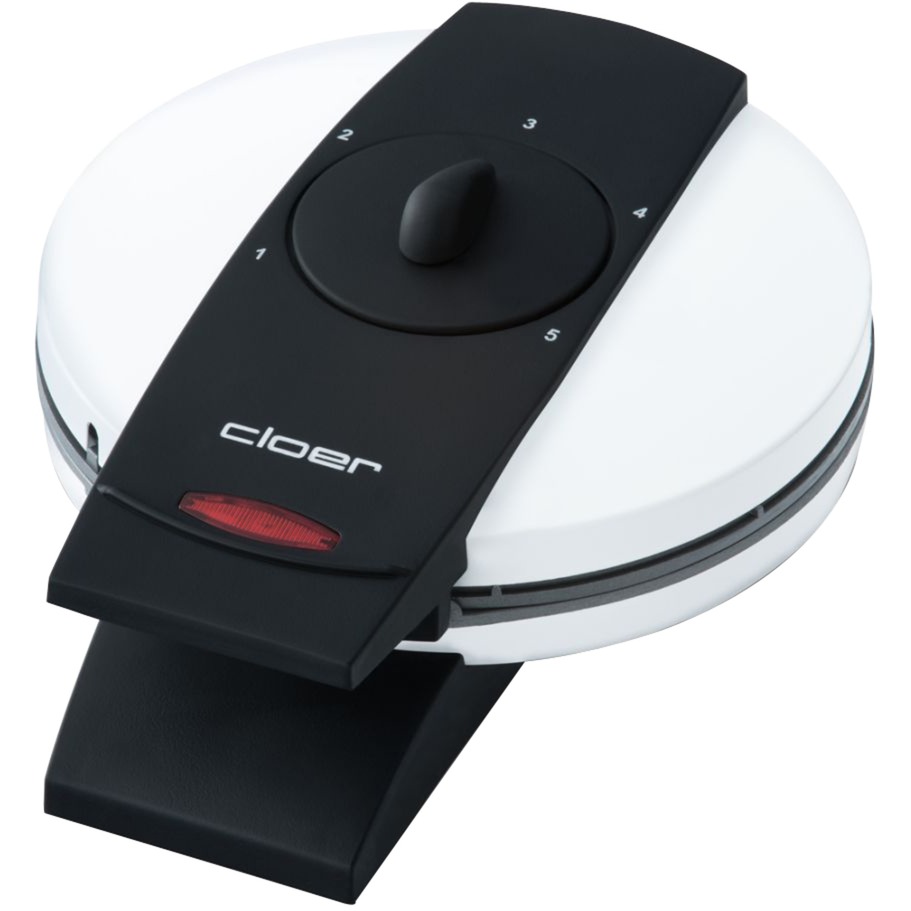 Waffle Iron 1621 5 waffle 930 W Nero, Grigio