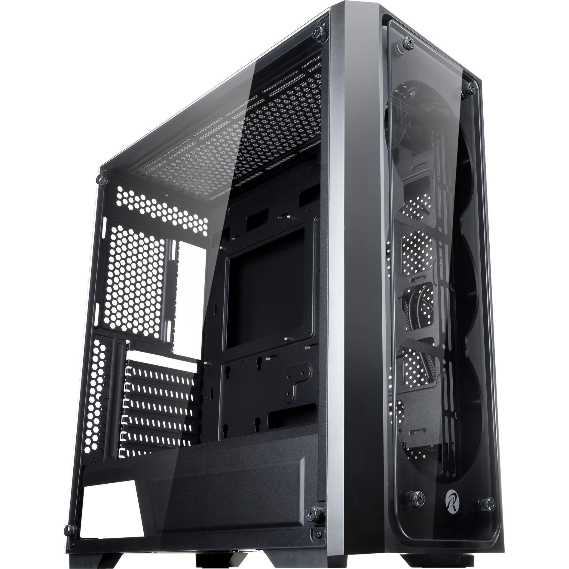 Raijintek Compatibile Ponos TG4 GehäUse - Nero-image