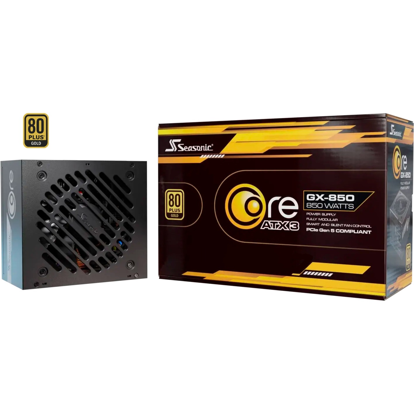Seasonic Core GX-850 Atx 3.1 - 850W - 80 Plus Gold-image