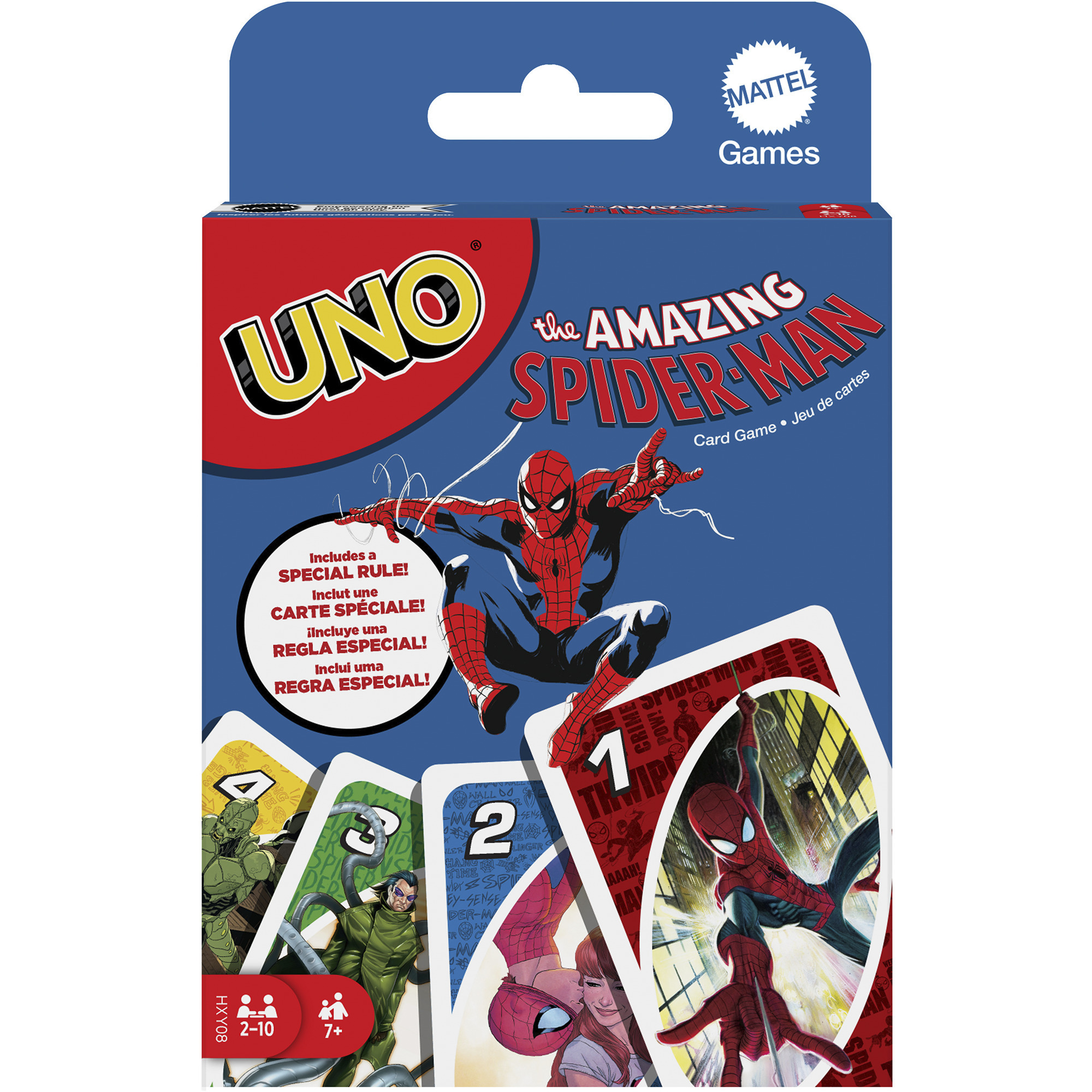 CARTE DA GIOCO MATTEL UNO Spider-Man-image
