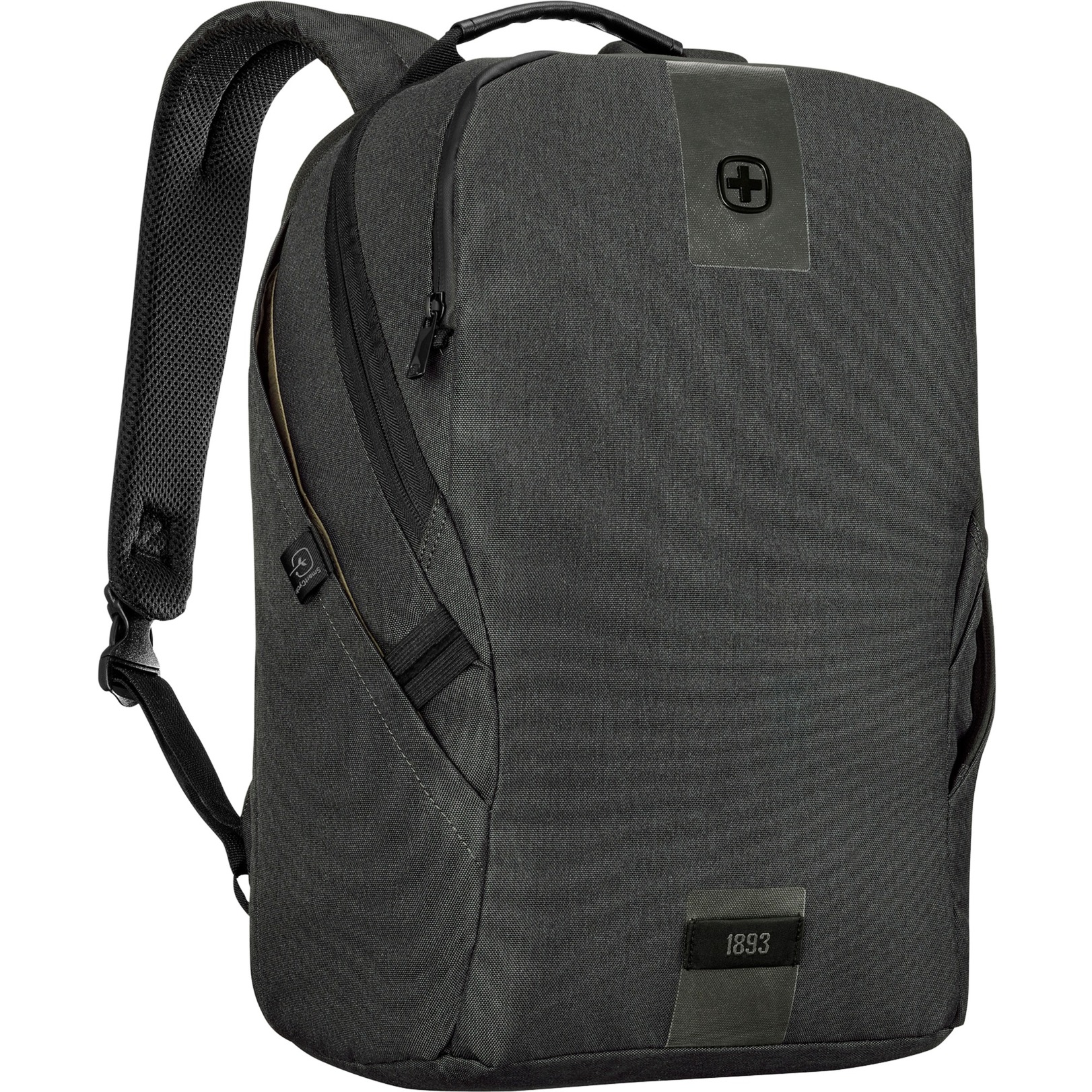 Wenger Zaino Porta Pc Mx Eco Light Con Tasca Per Tablet, Notebook 16”, Tablet 10”, 19 L, Uomo Donna, Ufficio Viaggi Di Lavoro Università, Grigio, Sostenibile, 612262-image