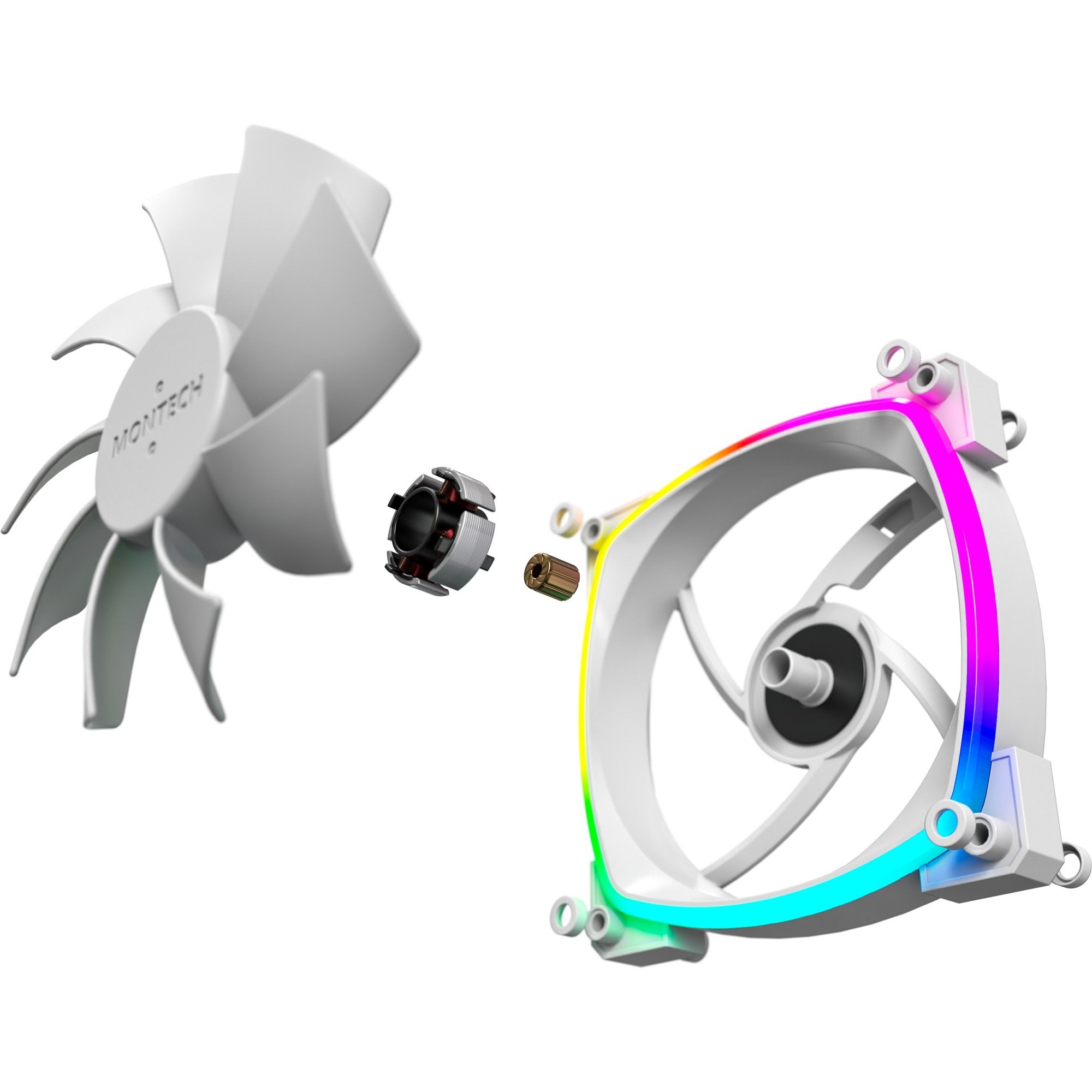Montech AX120 PWM, Ventola bianco