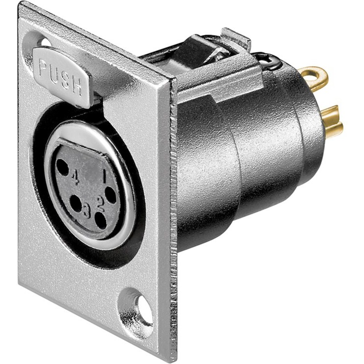 XLR 187-4 G cavo di collegamento XLR FM 4 pin