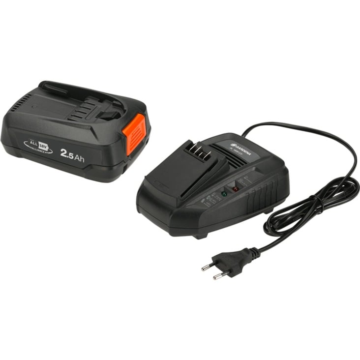 Gardena Starter-Kit P4A Pba 18V-45 2.5 Ah + Al 1830 Cv