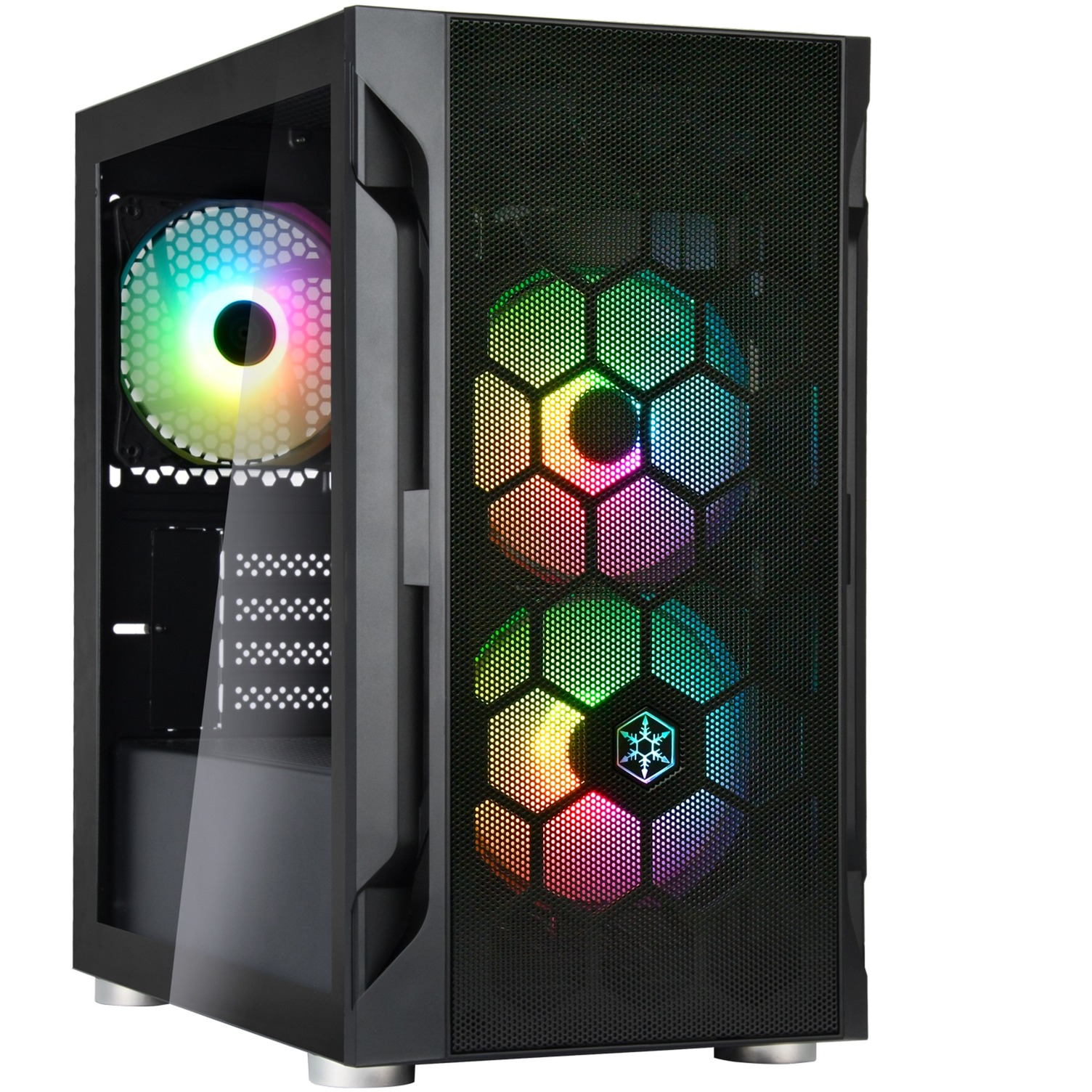 Caja Pc Silverstone Fara H1M Pro SST-FAH1MB-PRO Gaming Micro Atx Argb SST-FAH1MB-PRO-image