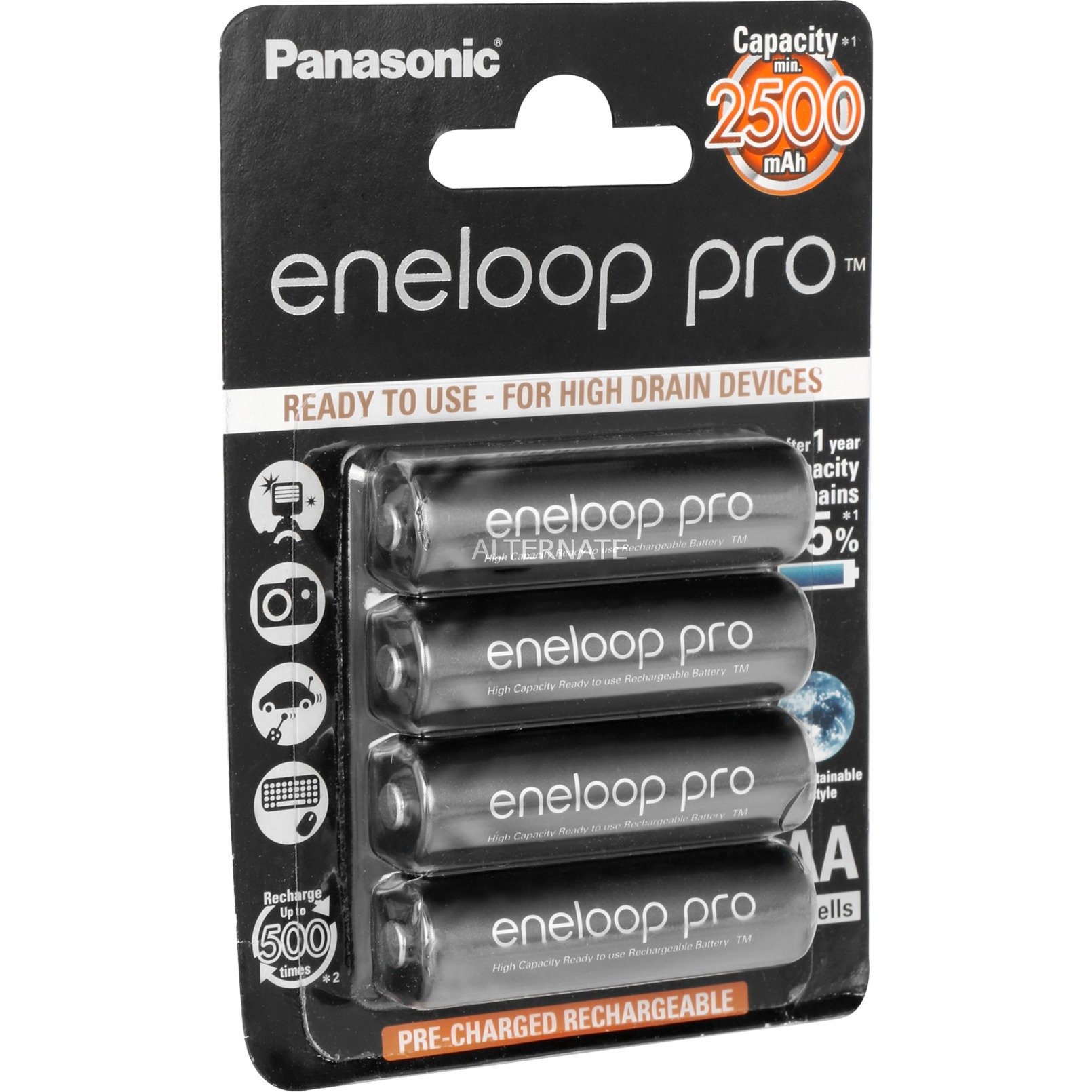 Eneloop pro Batteria ricaricabile Stilo AA