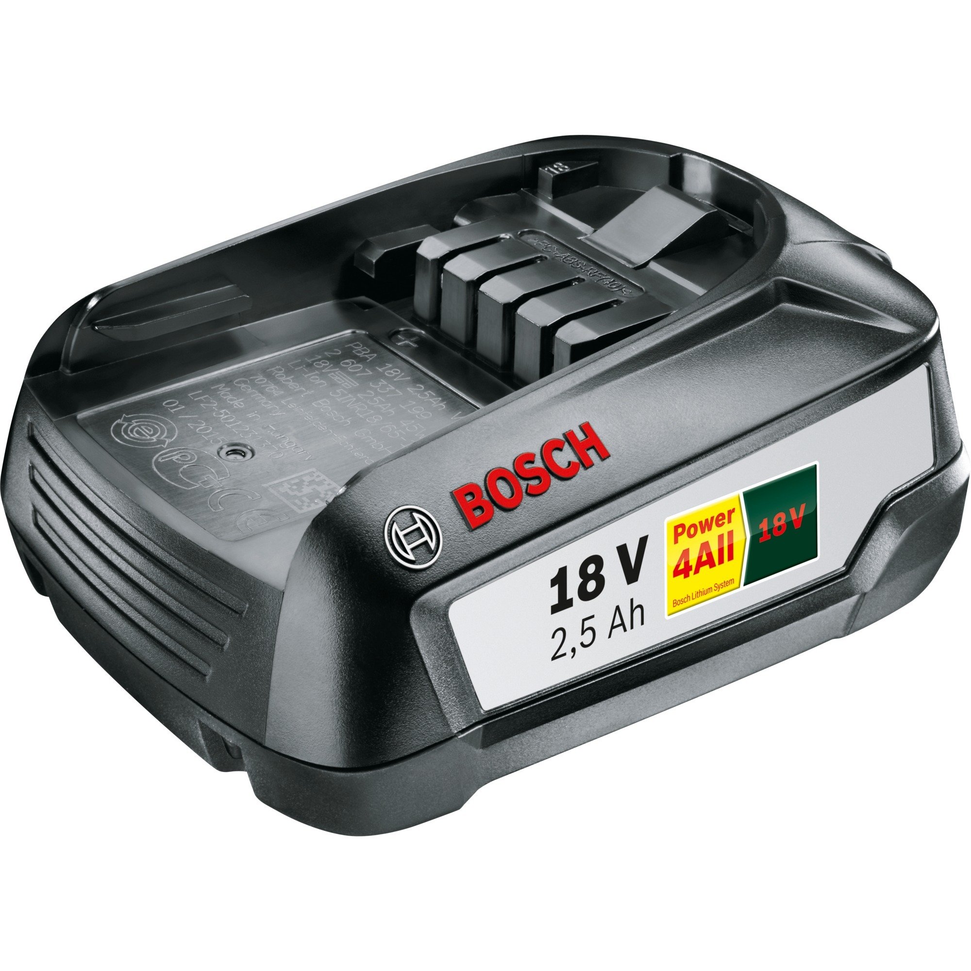 Bosch Batteria Al Litio 18 V Da 2.5 Ah Accessorio Power 4All Batteria Al Litio Da 18 V-image