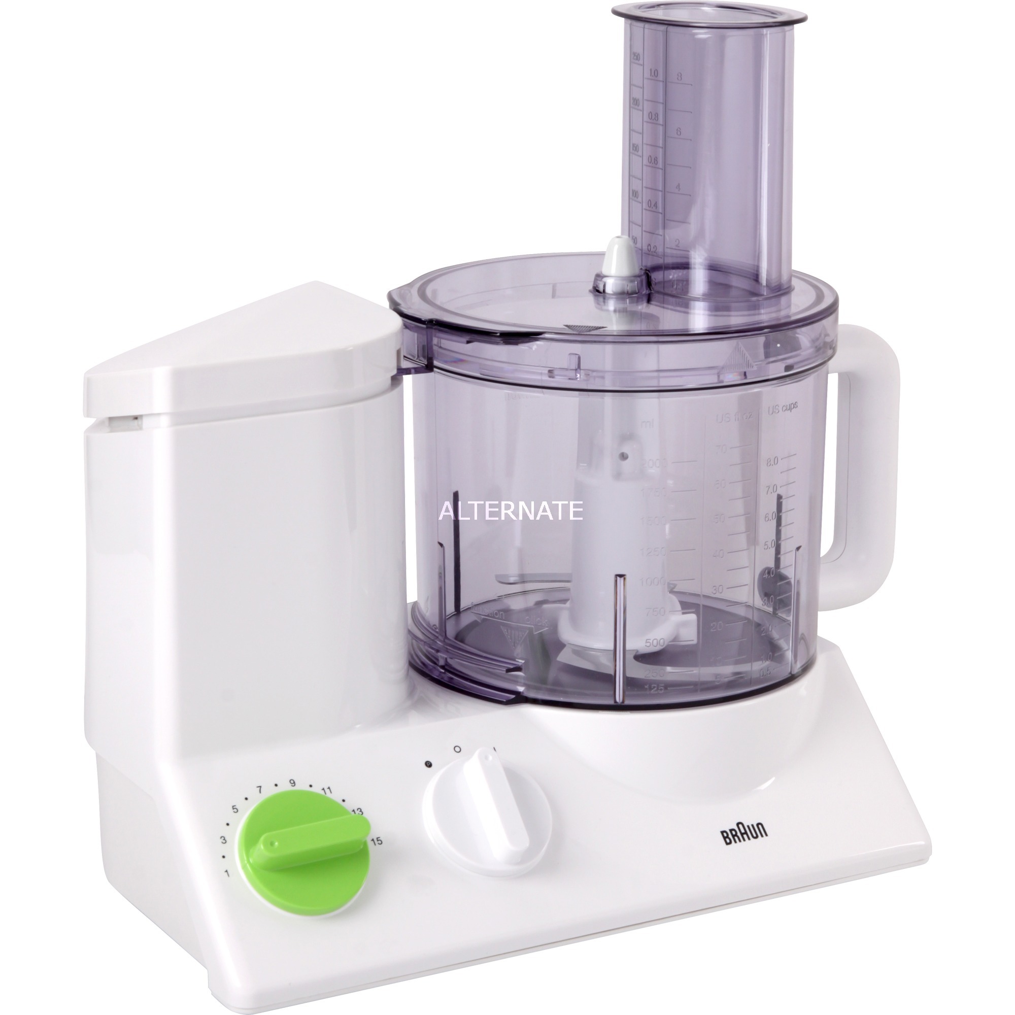 Braun Fp 3010 Robot Da Cucina 1 75 L Verde Bianco 600 W Bianco