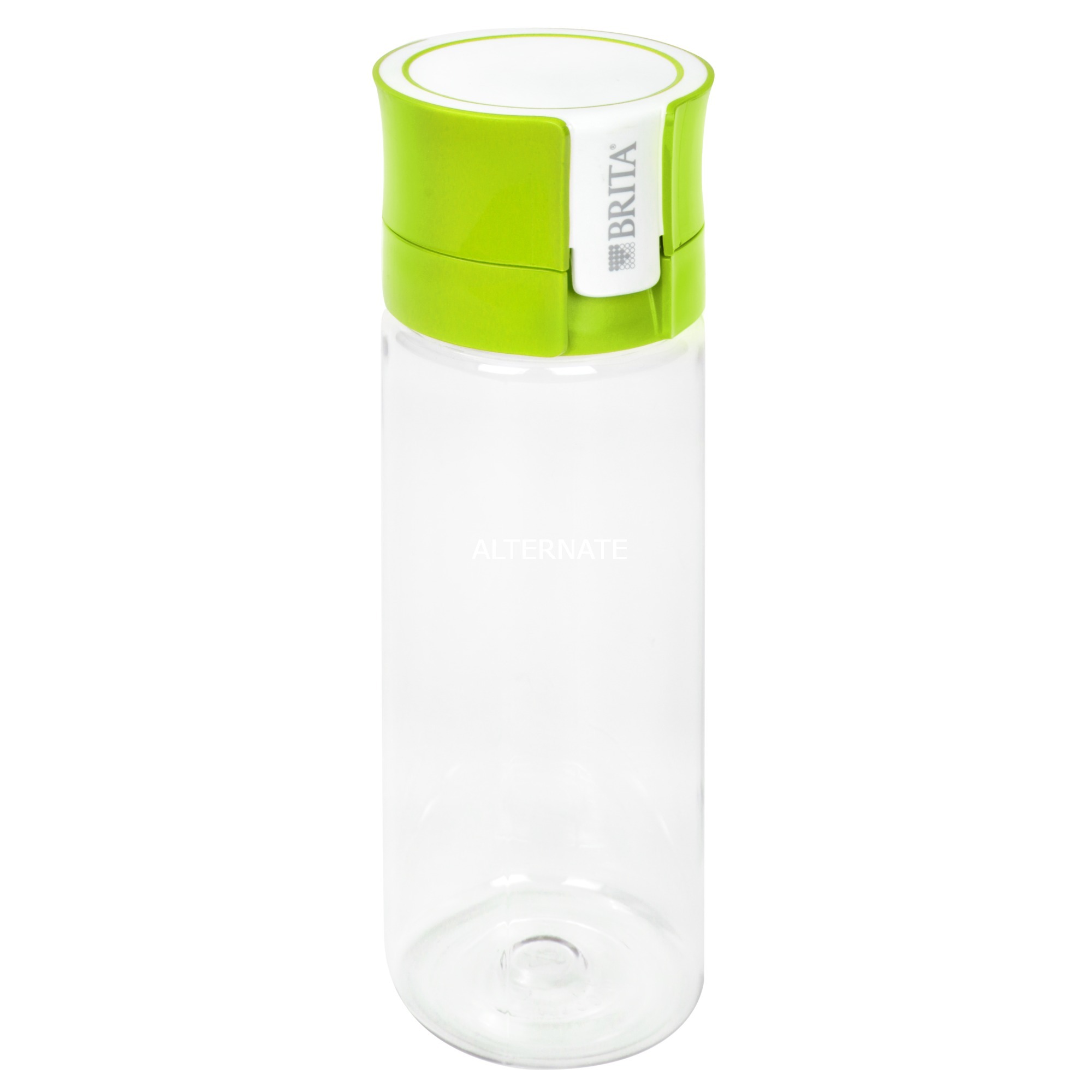 brita fill&go bottle filtr lime bottiglia per filtrare l''acqua lime, trasparente nero uomo