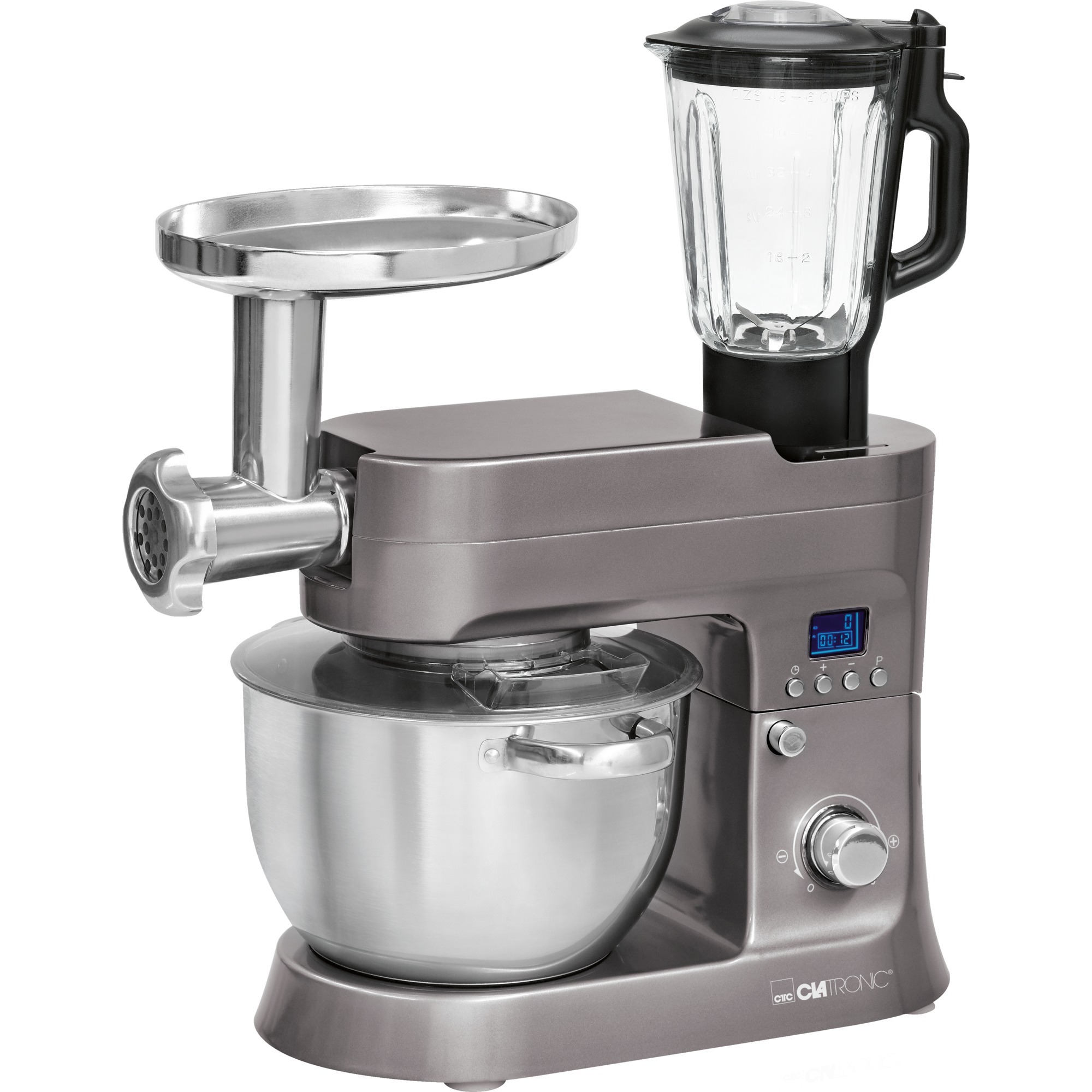 KM 3674 robot da cucina 1200 W 6,2 L Titanio