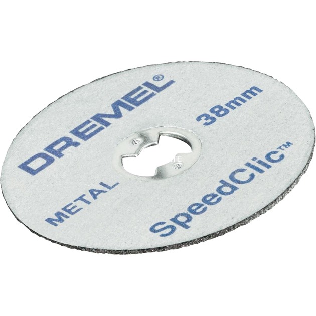 Dremel Ez Speedclic SC456B Metal Cutting Wheel 12-Pack, 12 Dischi Da Taglio Con 38 Mm Di Diametro Per Utensili Rotativi-image