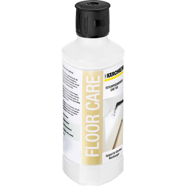 KäRcher - Impermeabilizzante Per Tessuti Care Tex Rm 762 (500 Ml, Pellicola Protettiva, Per Tappeti, Tappezzeria E Sedili Auto, Compatibile Con KäRcher Se)