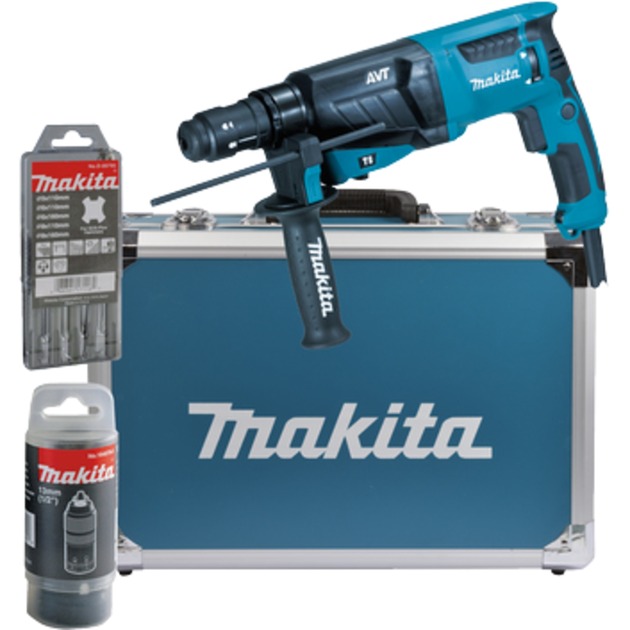 Makita HR2631FT13 Martello Demolitore In Valigetta Di Alluminio 800W