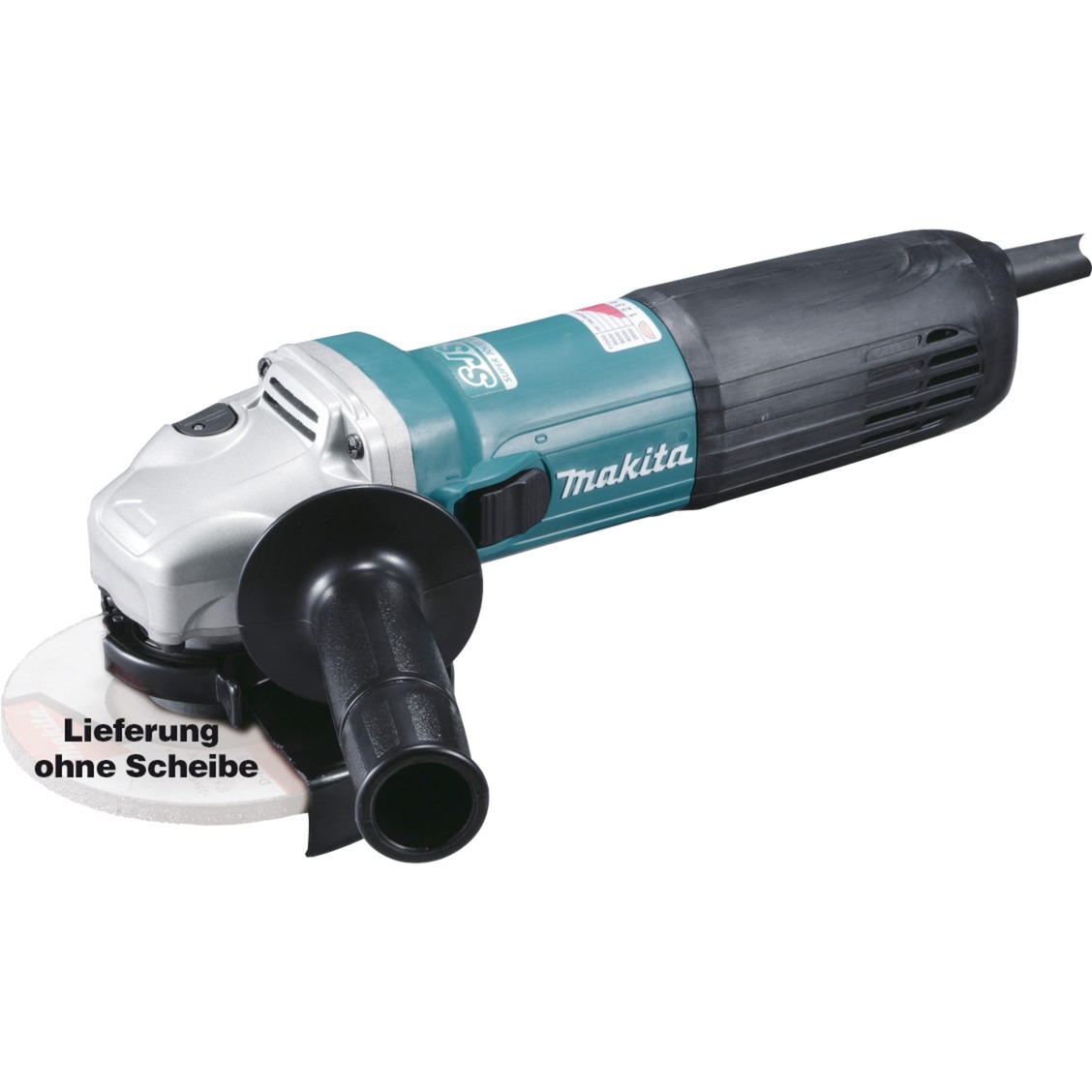 Makita GA5040CZ1- Smerigliatrice Angolare, 125 Mm, 1.400 Watt