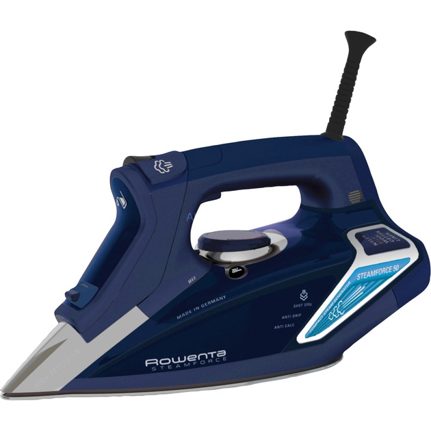 Rowenta Dw9240 Ferro Da Stiro Ferro A Vapore Acciaio Inossidabile Blu 3100 W Blu Ferro A Vapore Acciaio Inossidabile 2 5 M 230 G Min Blu 65 G Min