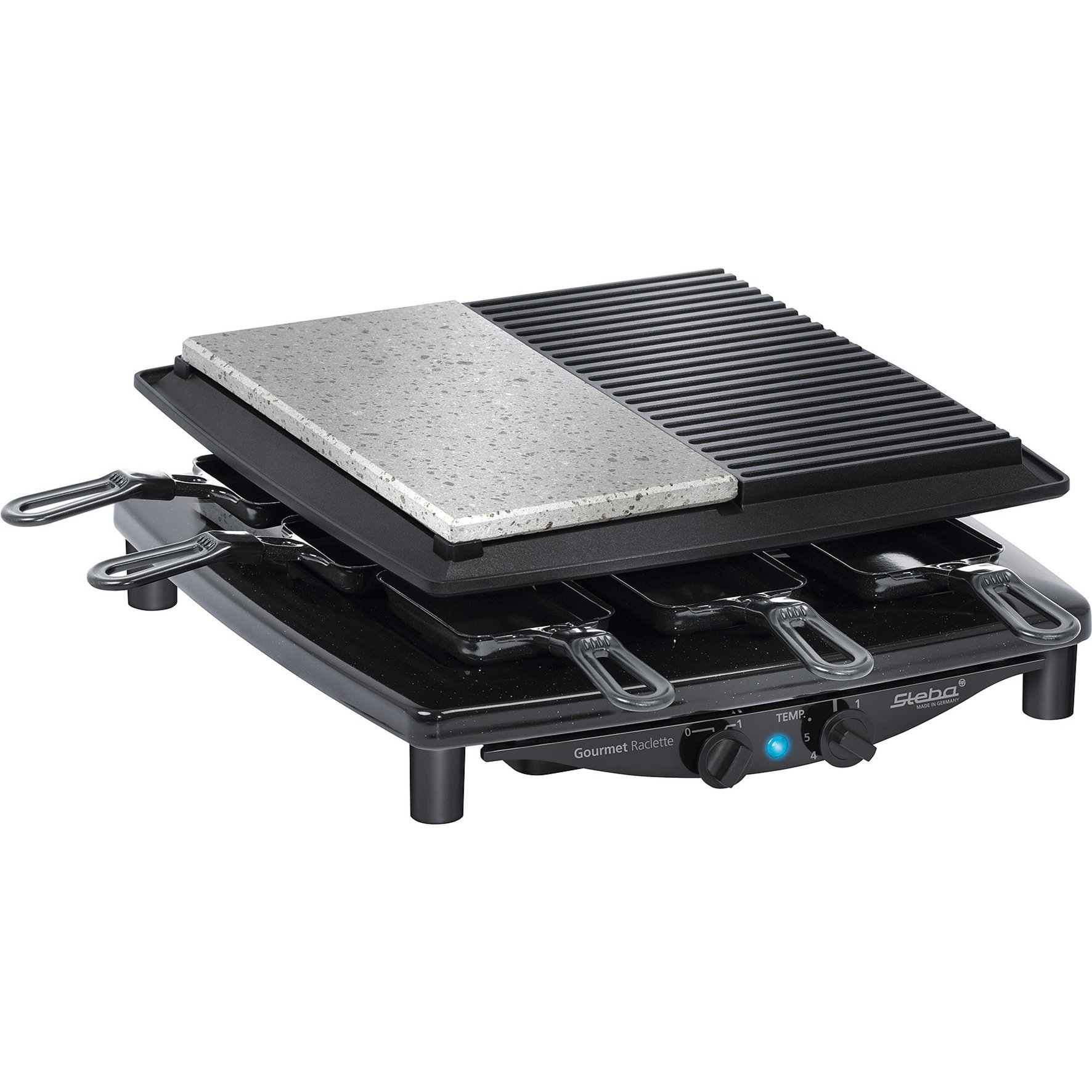 Steba Rc 4 Plus Raclette 370 Mm, 390 Mm, 140 Mm, 6,7 Kg-image