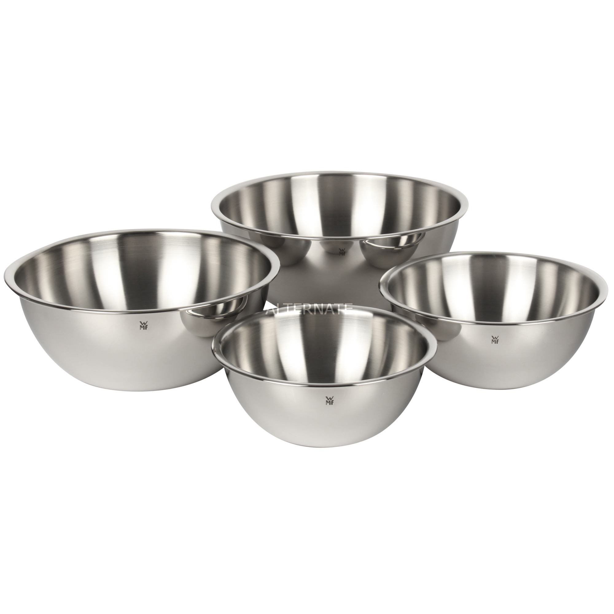 Wmf Set 4 Ciotole Da Cucina In Acciaio Inox 18-10 Cromargan
