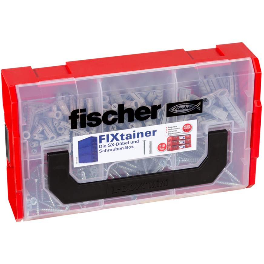 Fixtainer 210 Pz Kit Di Viti, Tassello-image