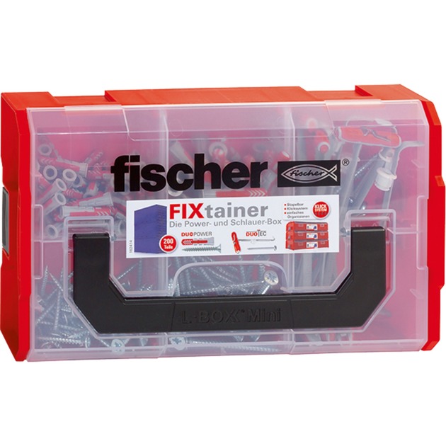 Fischer Fixtainer Duopower-Duo-Tec Duo Tassello A Ribaltamento