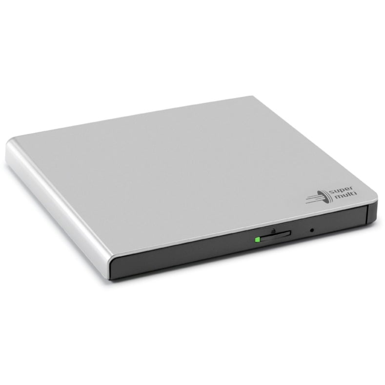 Slim Portable Dvd-Writer Lettore Di Disco Ottico Dvd±Rw Argento, Masterizzatore Dvd Esterno-image