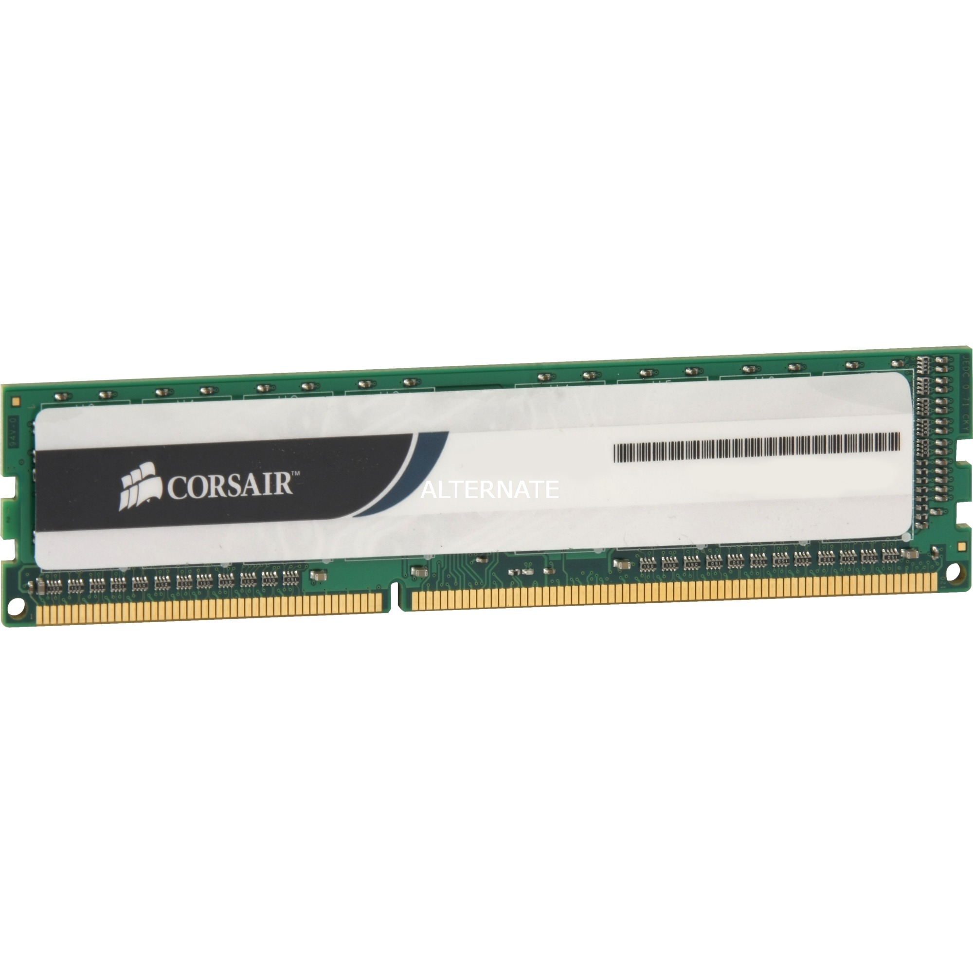 corsair valueselect 2gb 1x2gb ddr3-1333 240pin dimm memory memoria 1333 mhz nero uomo