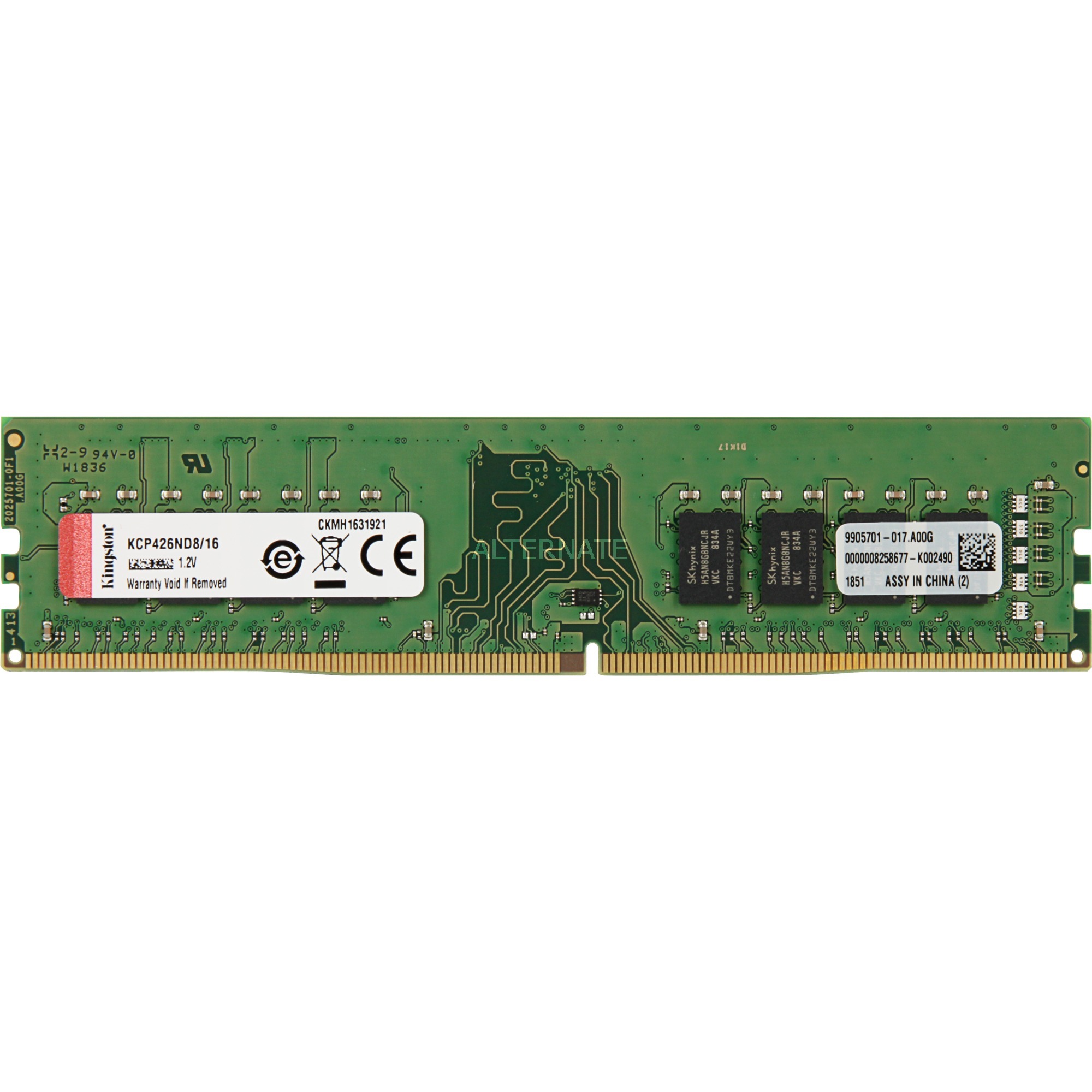 ValueRAM KCP426ND8/16 memoria 16 GB 1 x 16 GB DDR4...