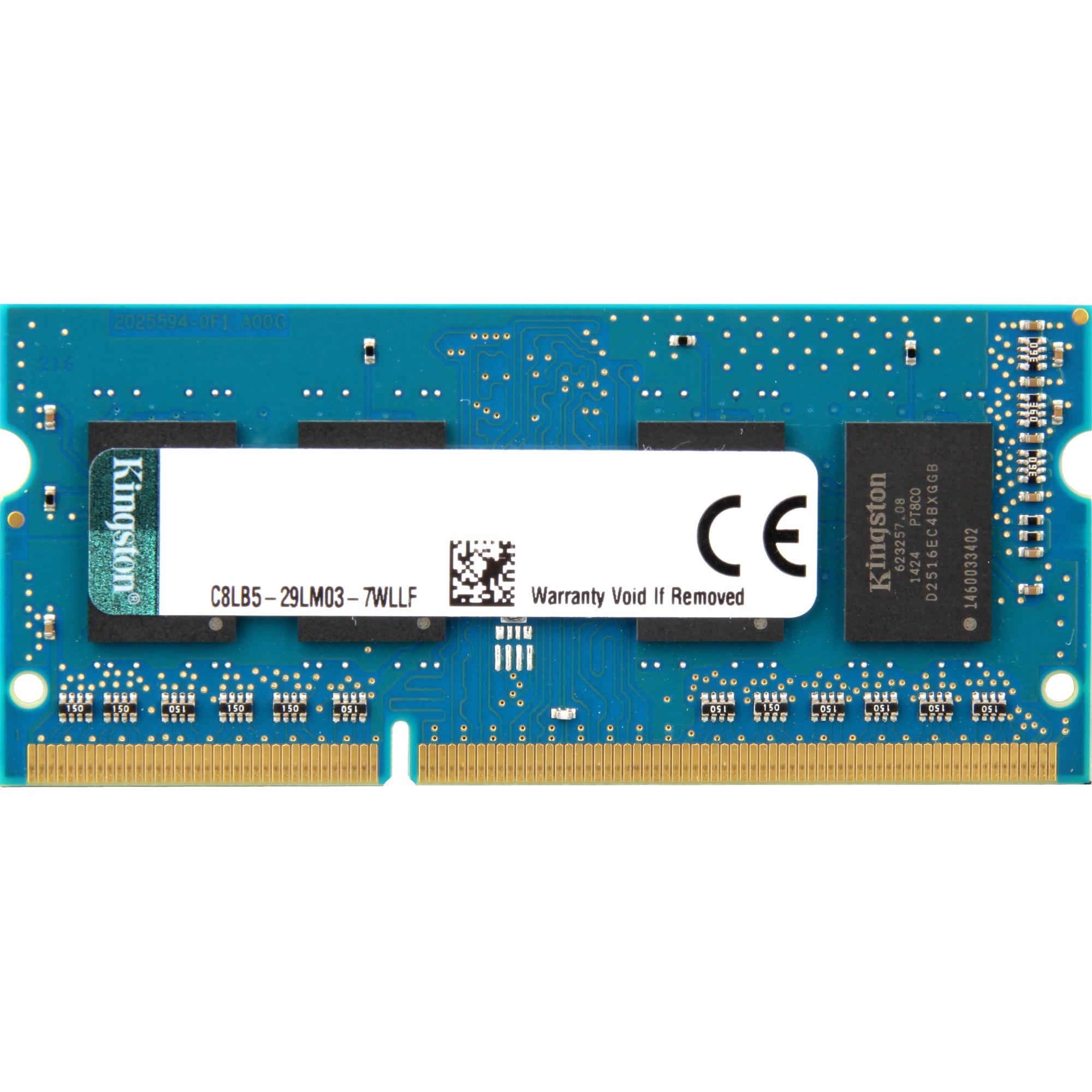ValueRAM 2GB DDR3L memoria 1 x 2 GB 1600 MHz