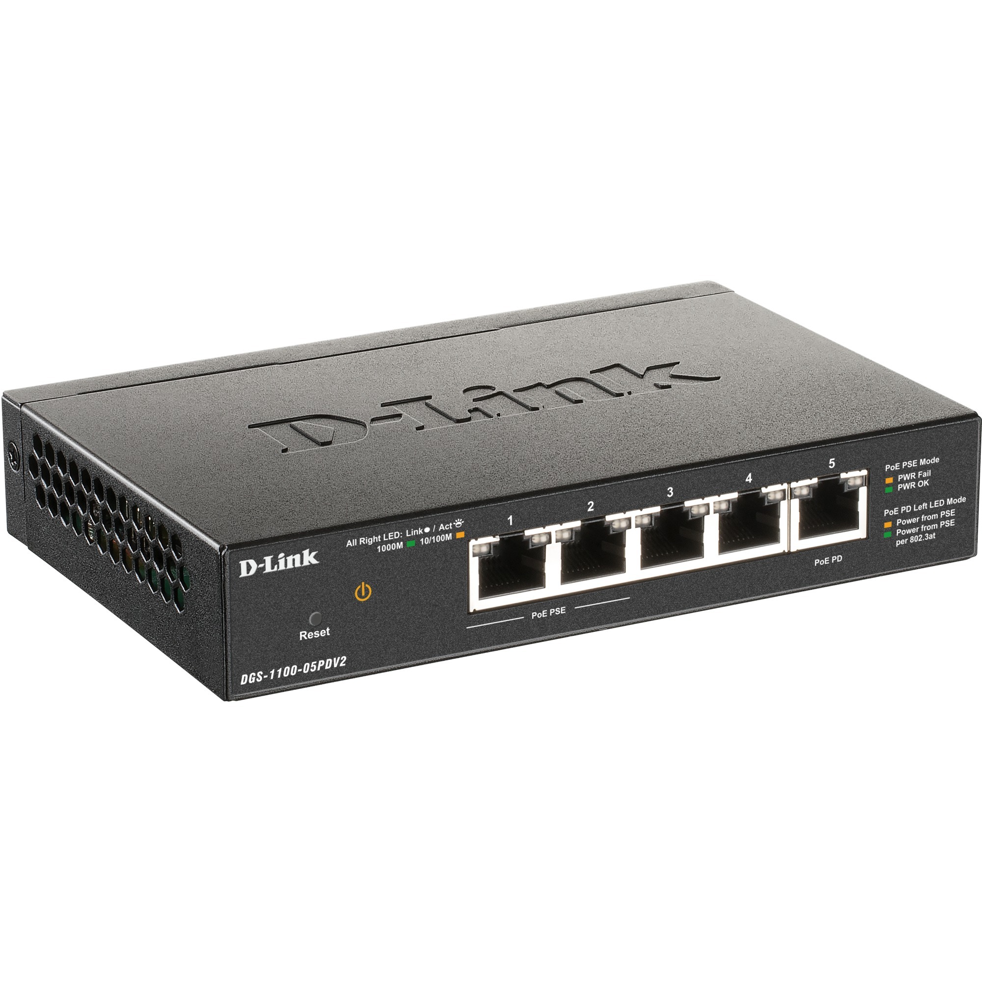 DGS-1100-05PDV2 switch di rete Gestito Gigabit