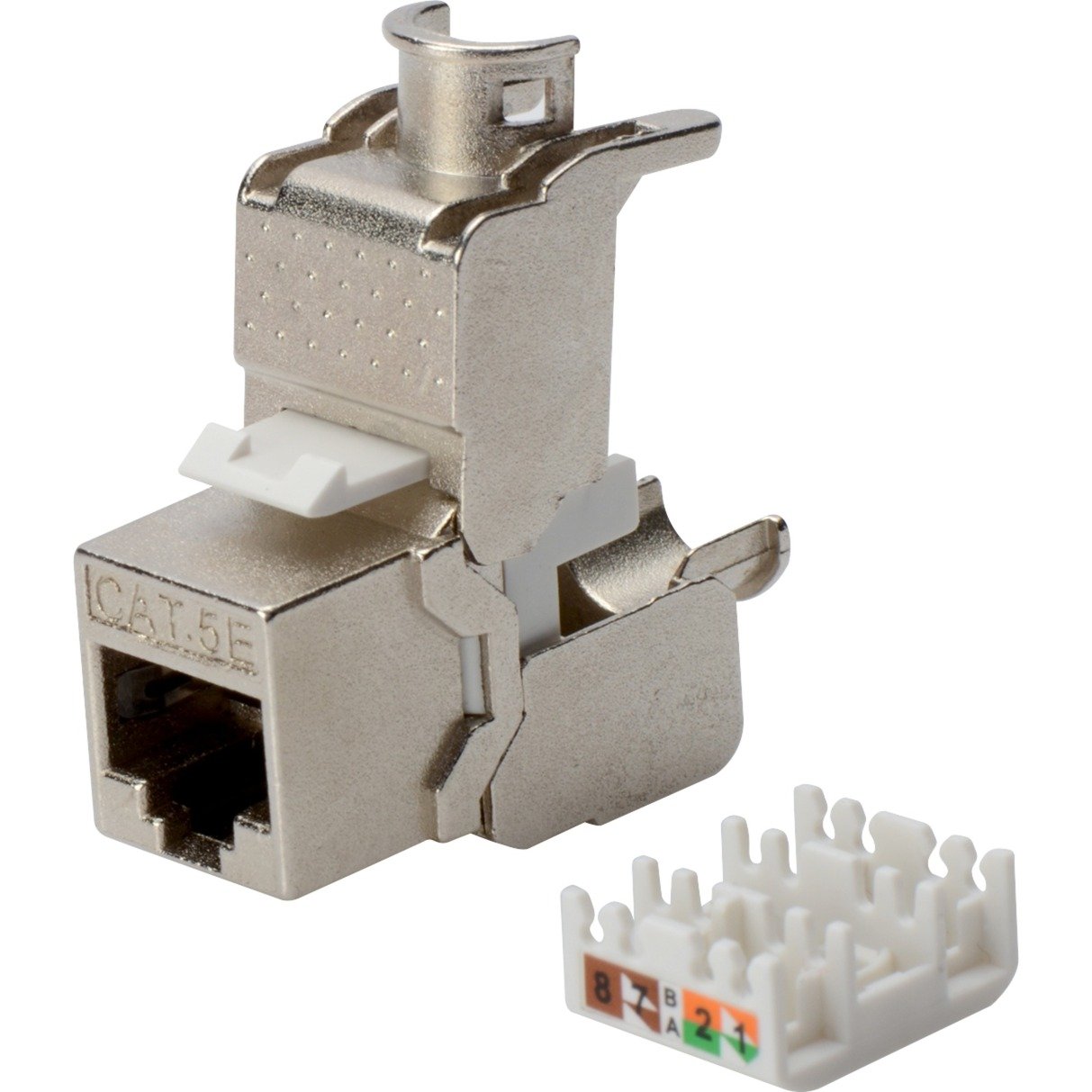 Digitus DN-93512 modulo Keystone, Modulo di Keystone Argento, RJ45, LSA