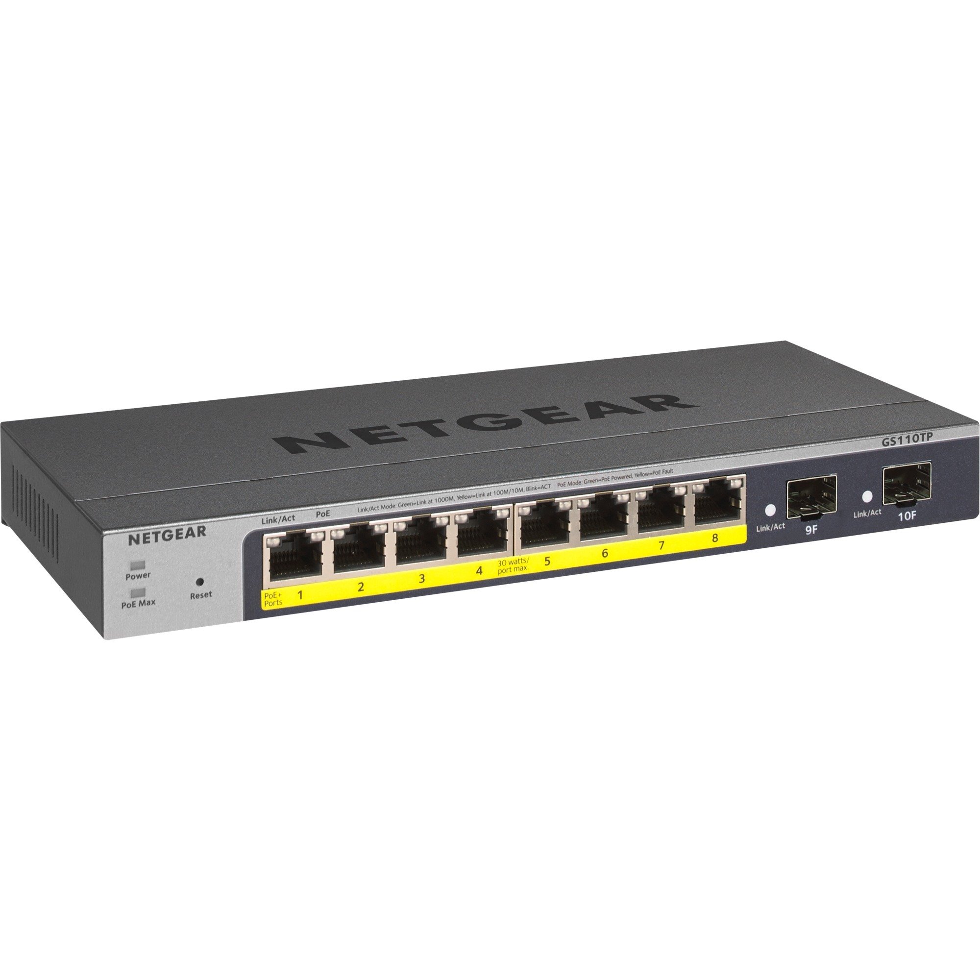 GS110TP Gestito L2/L3/L4 Gigabit Ethernet