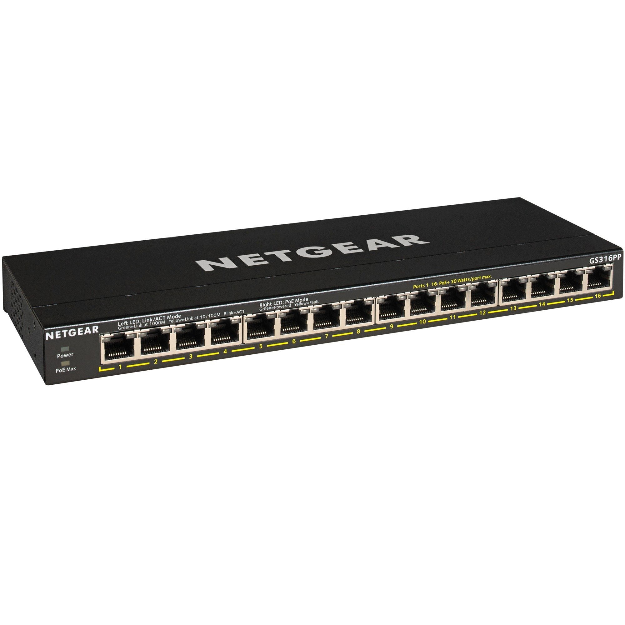 GS316PP Non gestito Gigabit Ethernet (10/100/1000)...