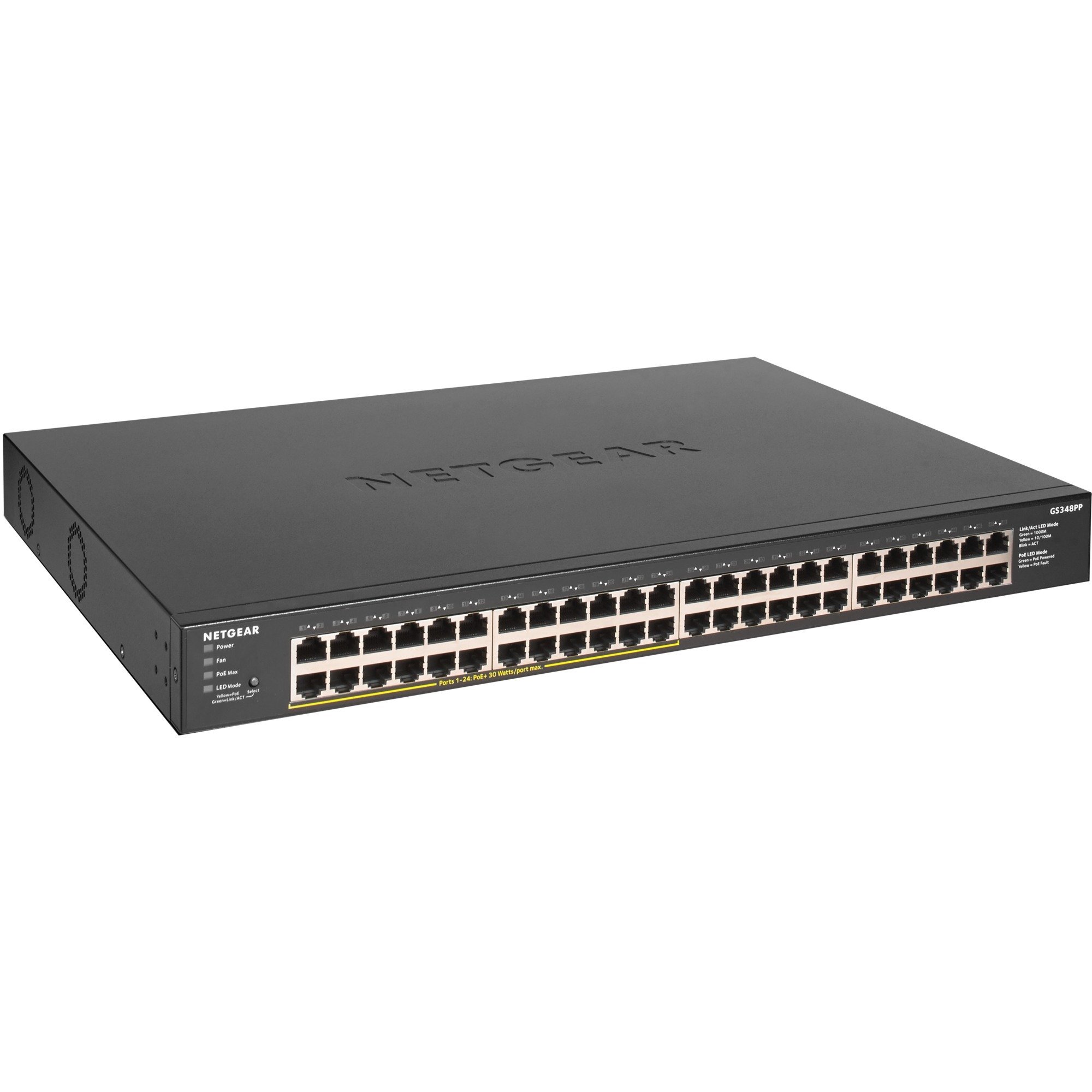 Netgear GS348PP Non Gestito Gigabit Ethernet GS348PP-100EUS-image