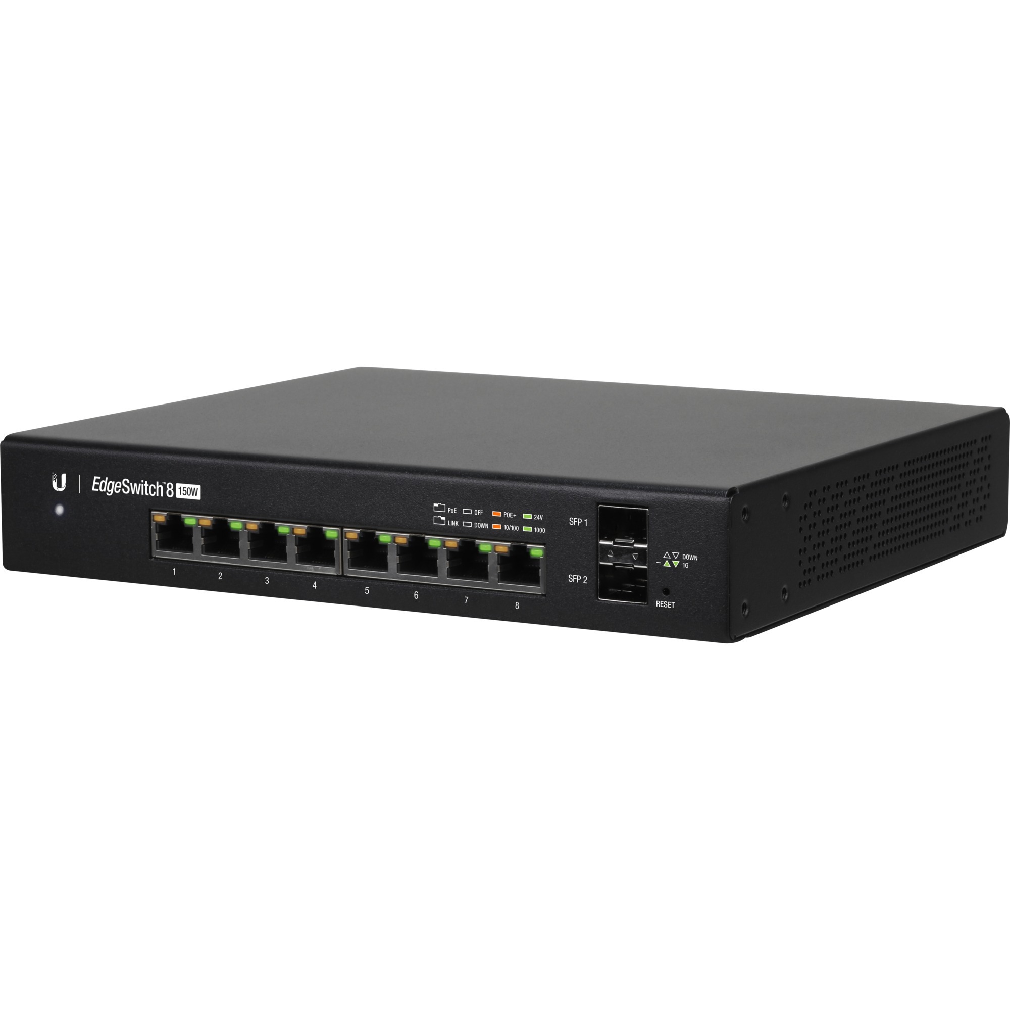 EdgeSwitch 8 150W Gestito L2/L3 Gigabit Ethernet