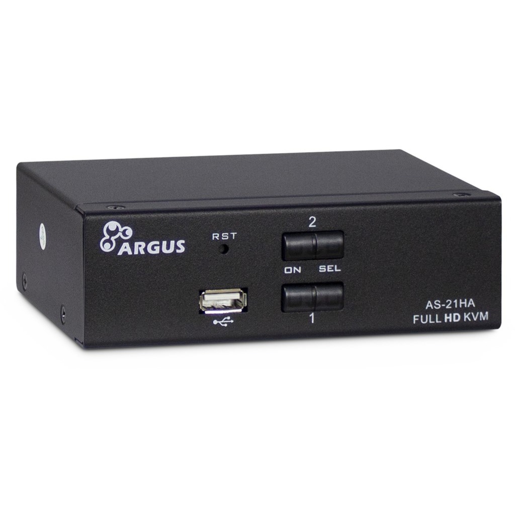 AS-21HA HDMI switch per keyboard-video-mouse (kvm)...